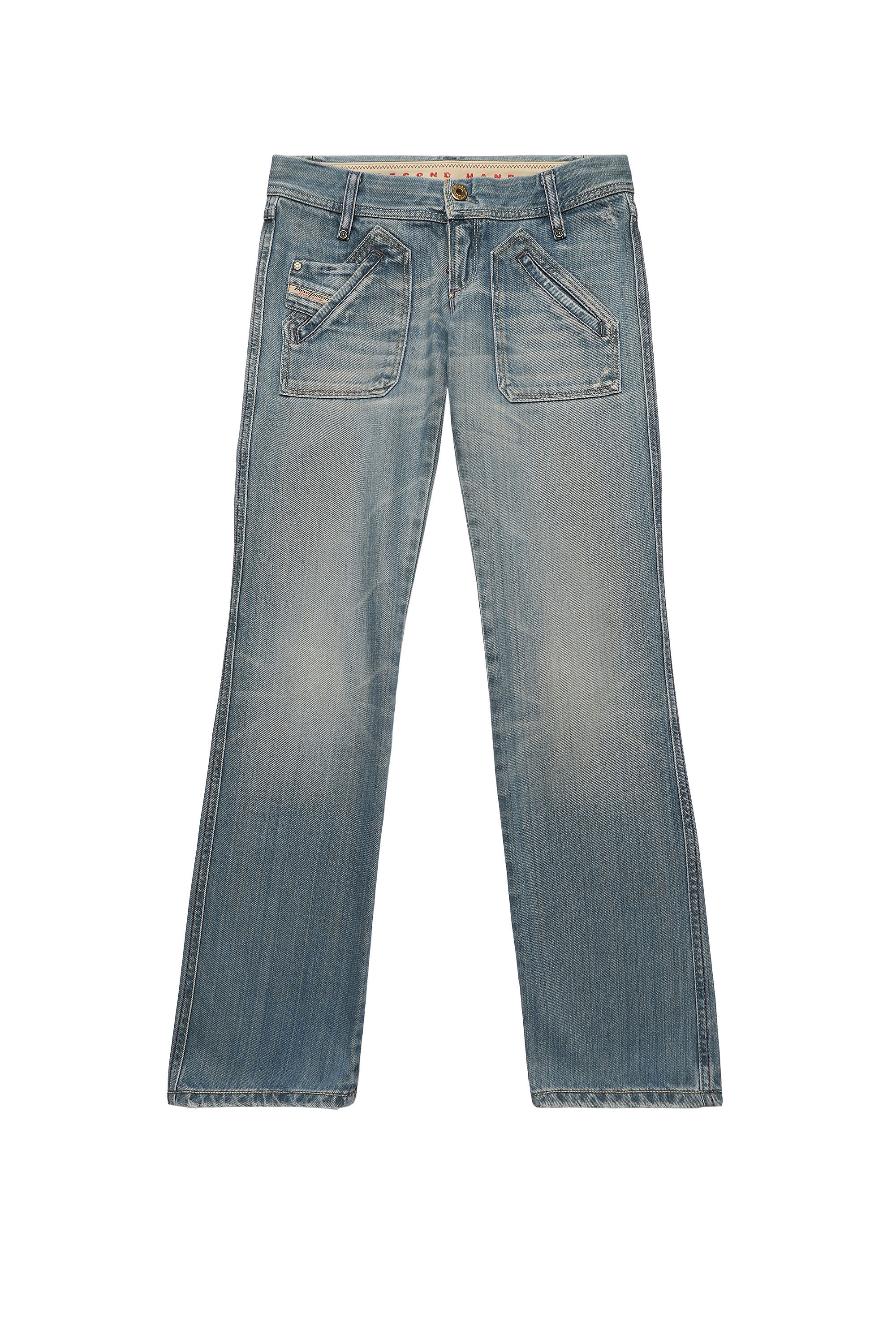 Diesel - JUNNIE, Damen Diesel Damen - Jeans Hellblau in Mittelblau - 1