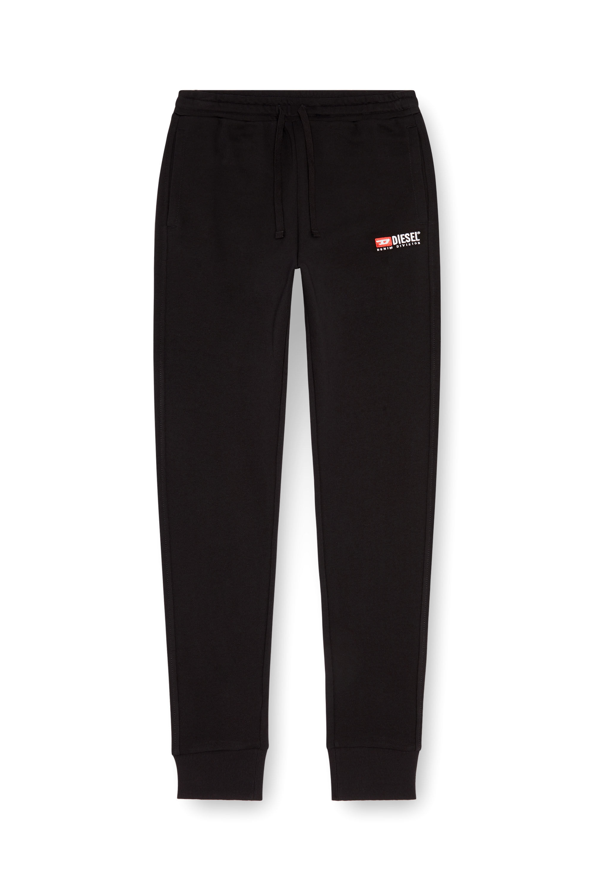 Diesel - P-TARY-DIV, Herren Trackhose mit Logo-Stickerei in Schwarz - 2