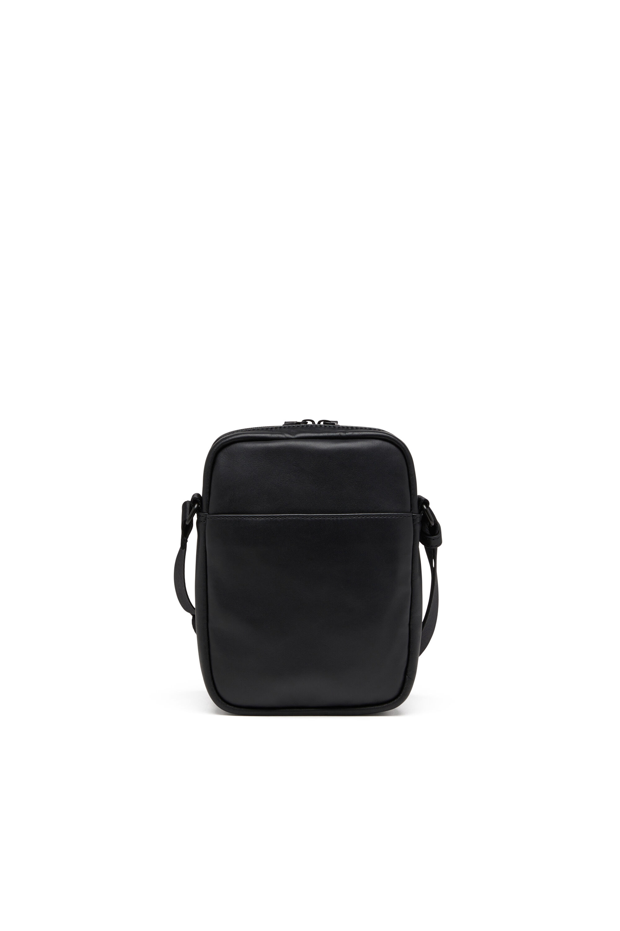 Diesel - RAVE CROSSBODY X, Herren Rave-Crossbody-Tasche aus Leder mit Ton in Ton D aus Metall in Schwarz - 3