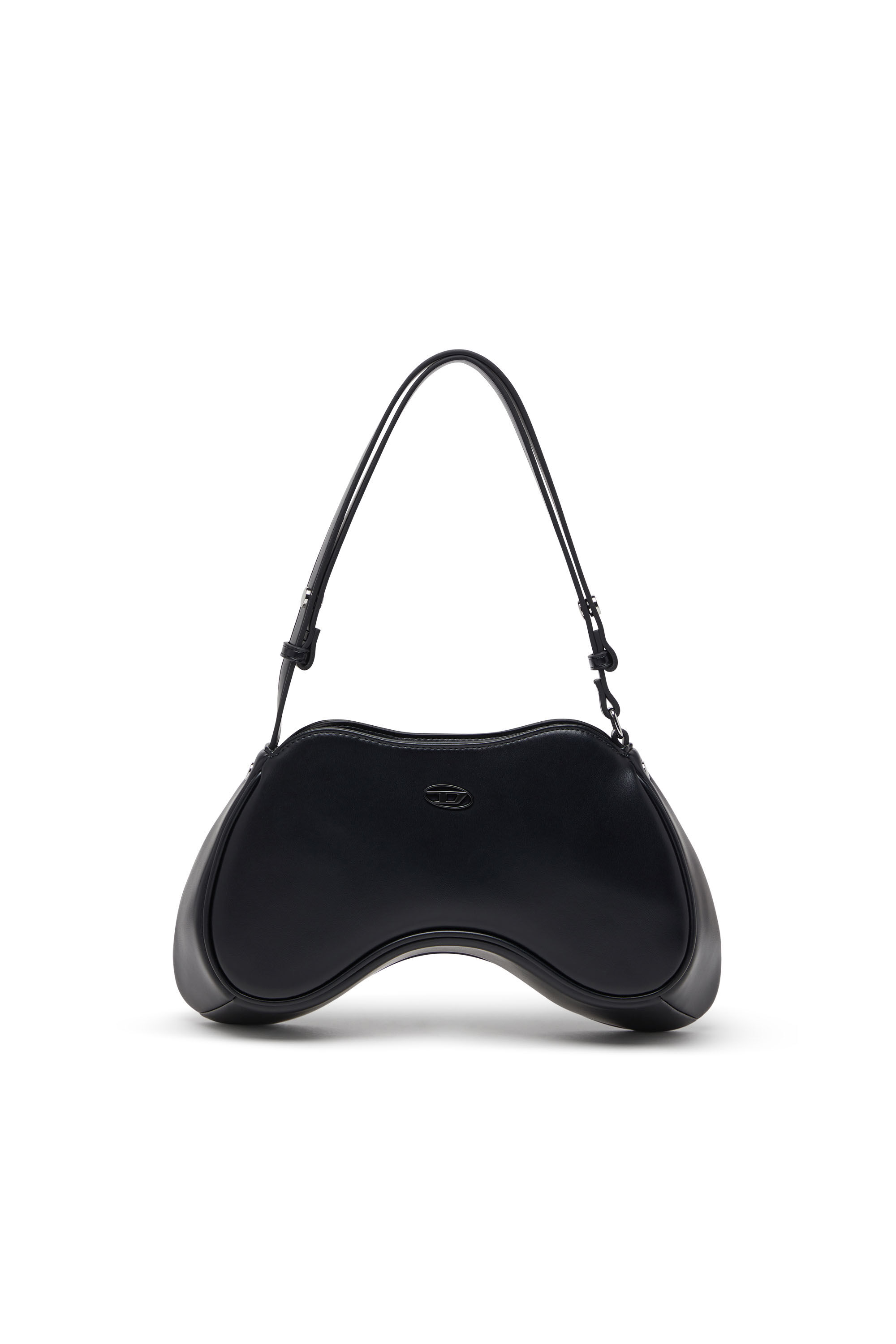 Diesel - PLAY SHOULDER, Damen Play-Zweifarbige PU-Schultertasche in Schwarz - 1