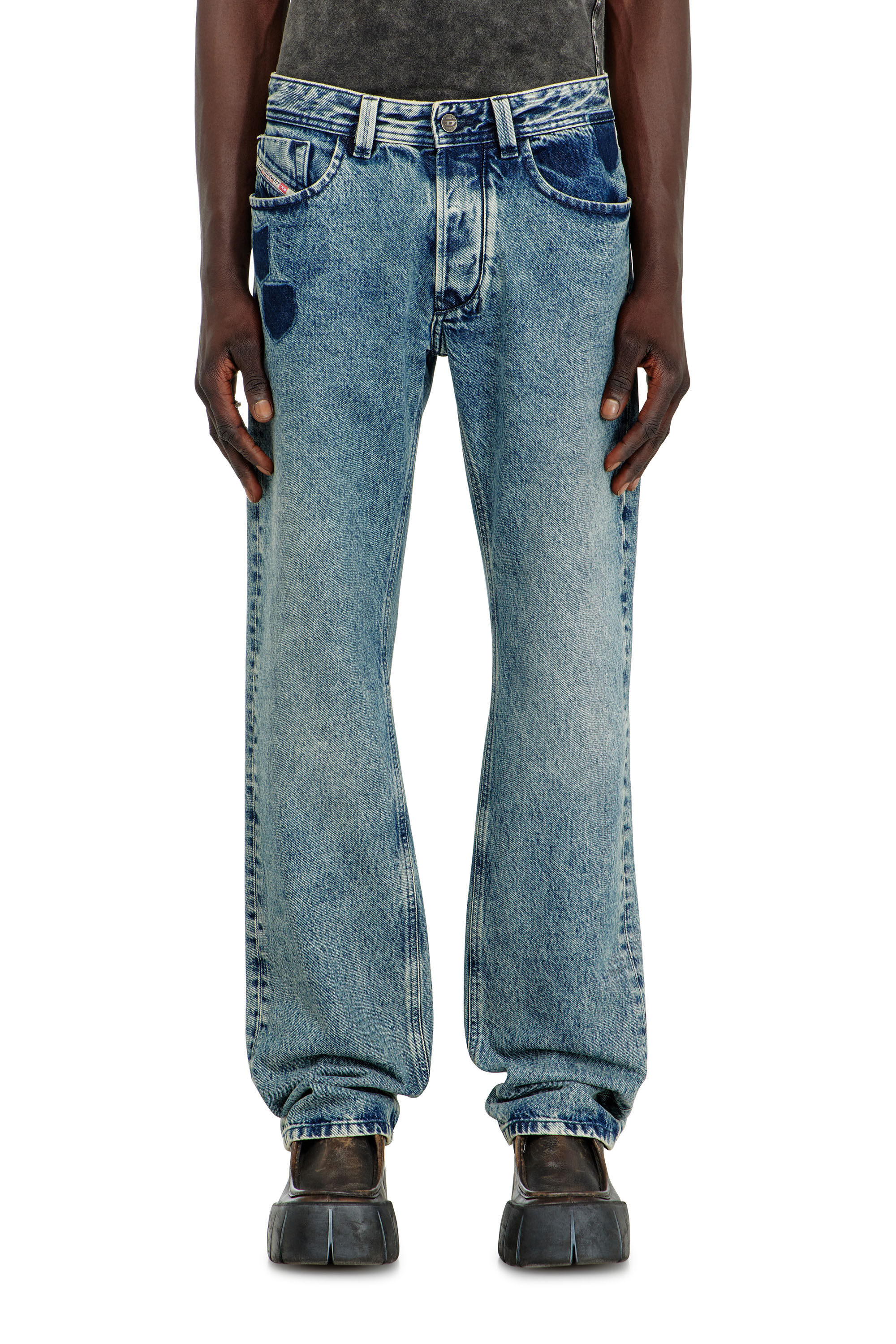 Diesel - Herren Regular Jeans 1985 Larkee 0IFBV, Mittelblau - 4