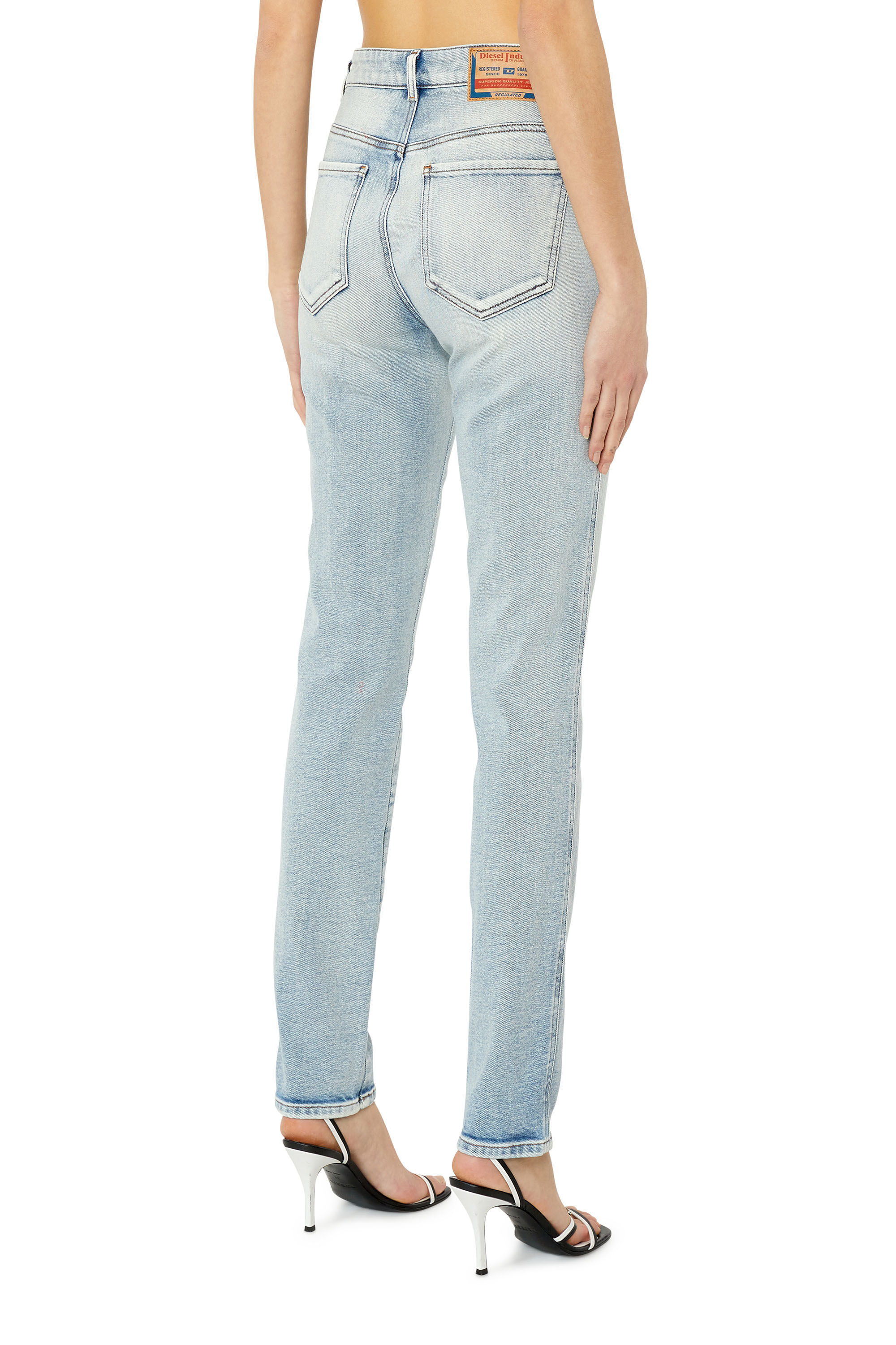 Diesel - 1994 9C08L Straight Jeans, Hellblau - Image 4