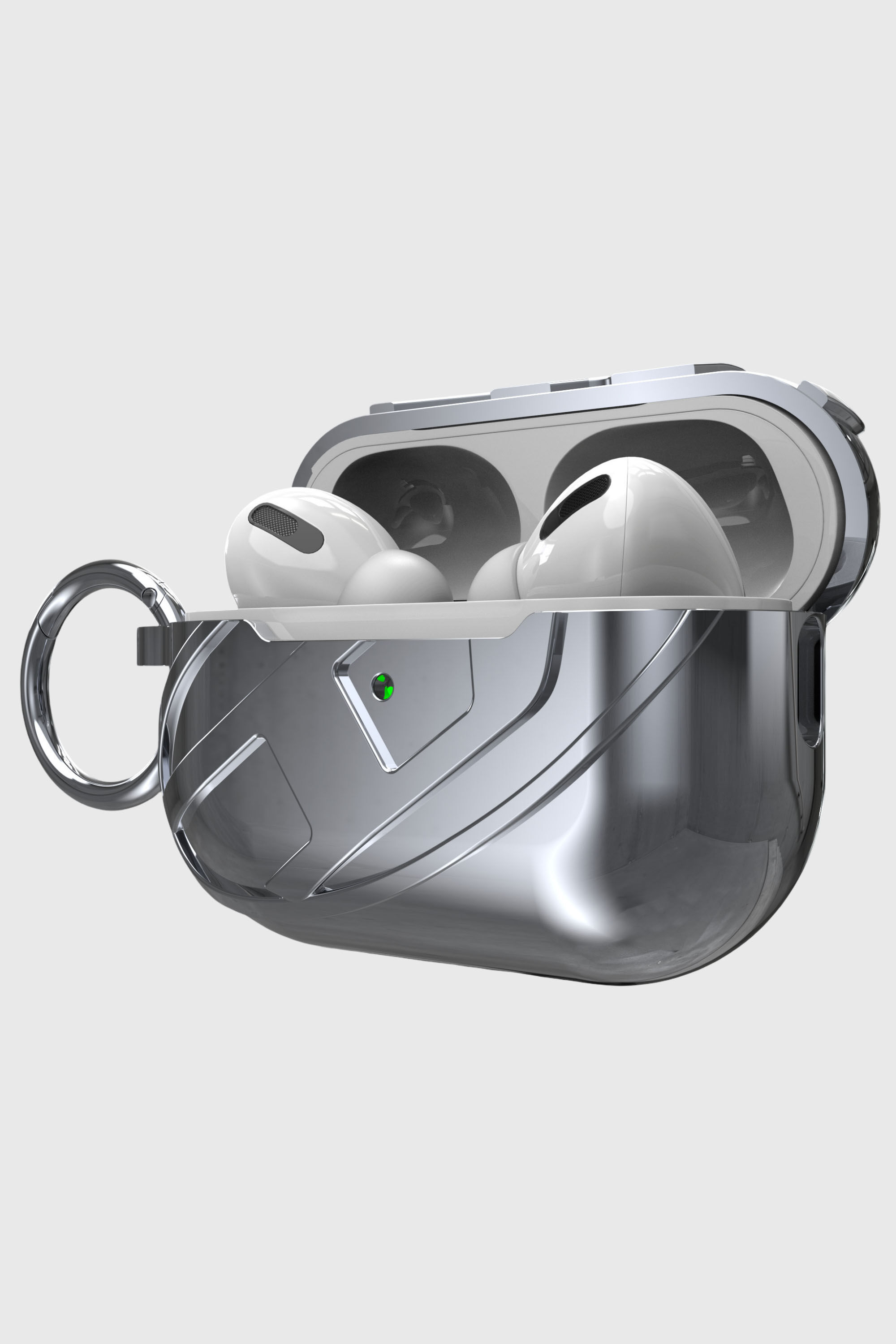 Diesel - 60274 MOULDED CASE, Unisex AirPods H&uuml;lle AirPods Pro / Pro 2 in Grau - 2