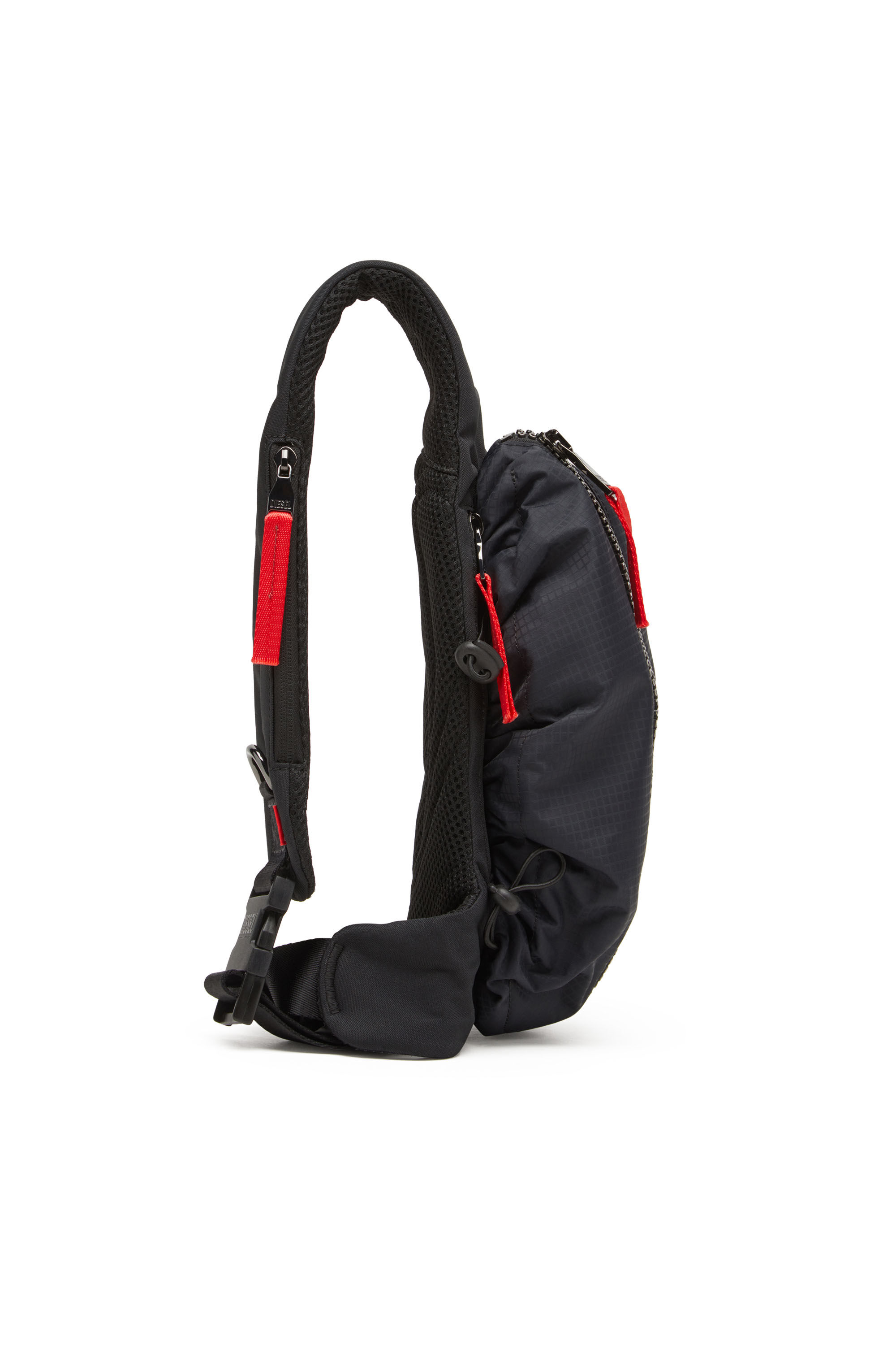DIESEL ディーゼル バッグ X09554 P5480 ロゴプリント ブラック