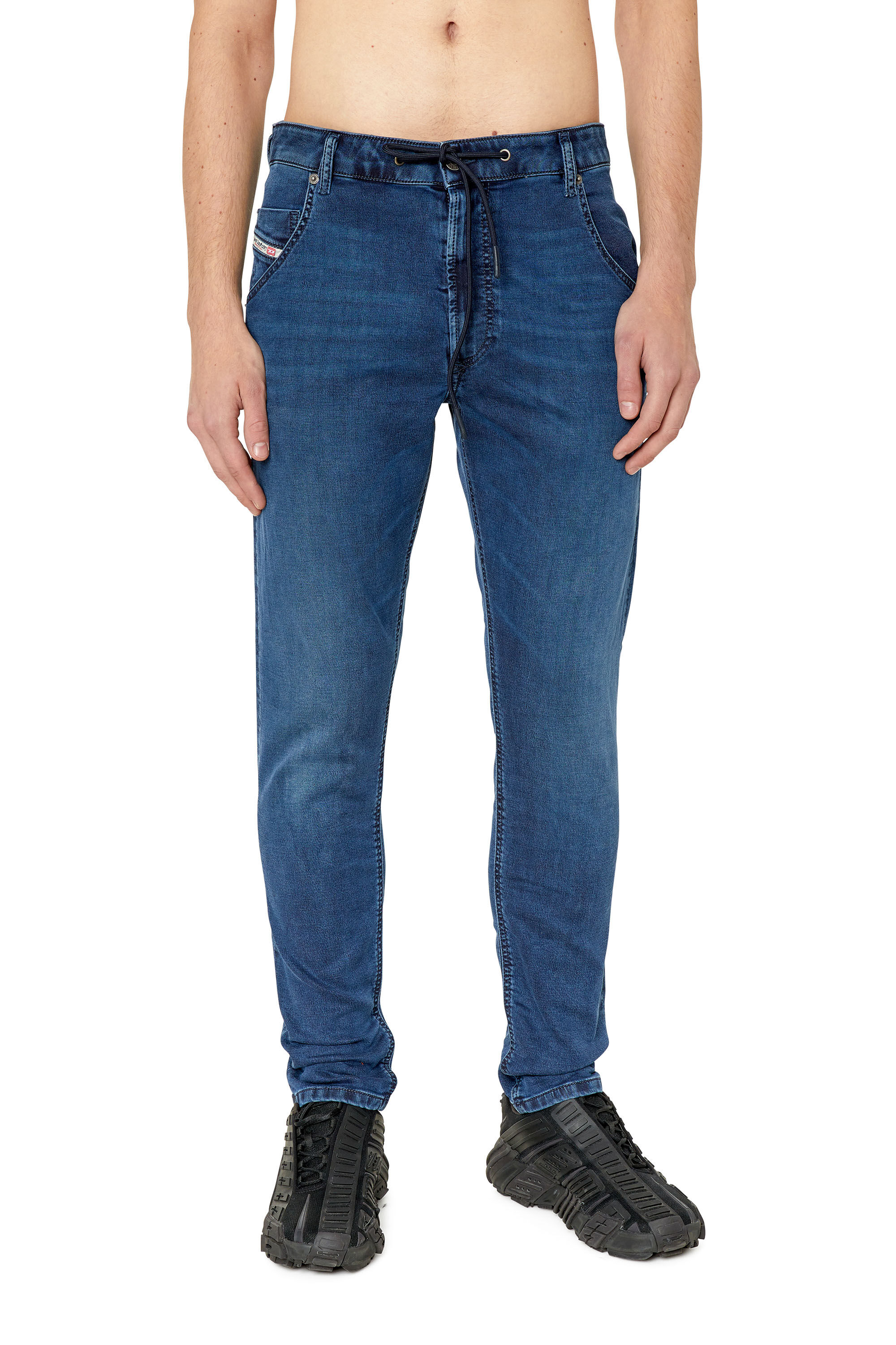 Diesel - Krooley JoggJeans® 068CT Tapered, Dunkelblau - Image 3