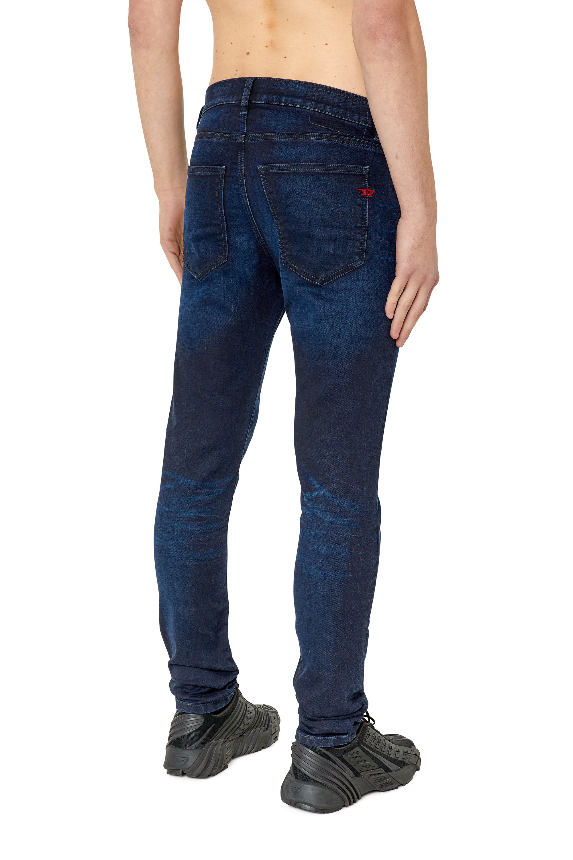 Diesel - Herren Slim 2060 D-Strukt Joggjeans® 068CU, Dunkelblau - 4