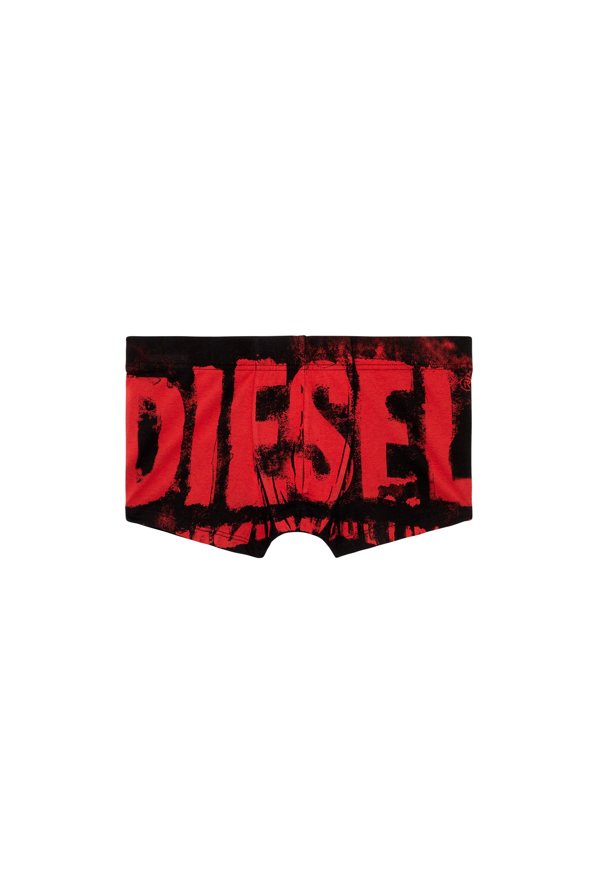 Diesel - UMBX-DAMIEN, Man Boxer briefs with blurry Super Logo in Multicolor - Image 2