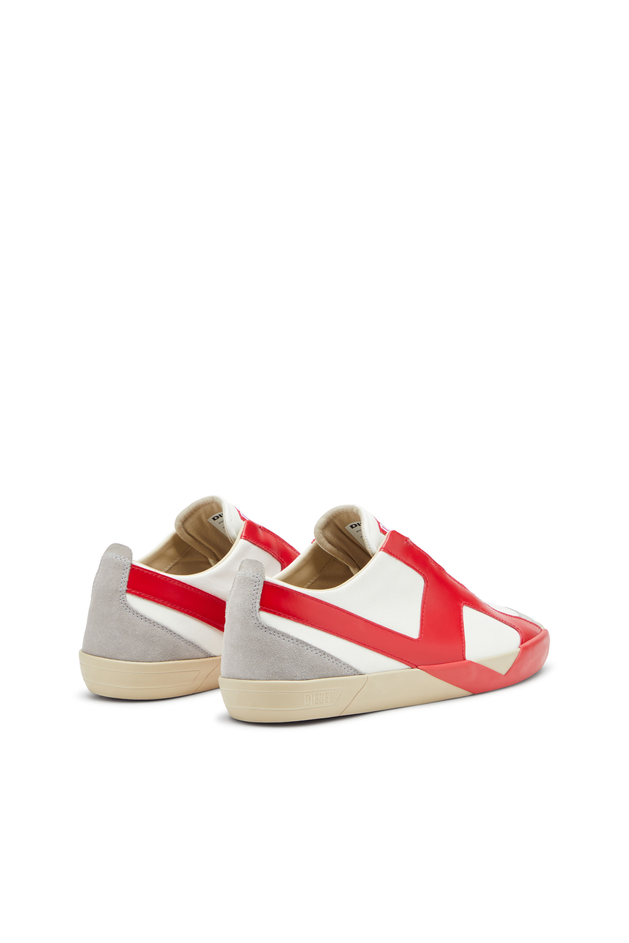 Diesel - S-SLANTE-D LOW, Herren Sneaker aus Wildleder und Leder mit D-Logo in null - 3