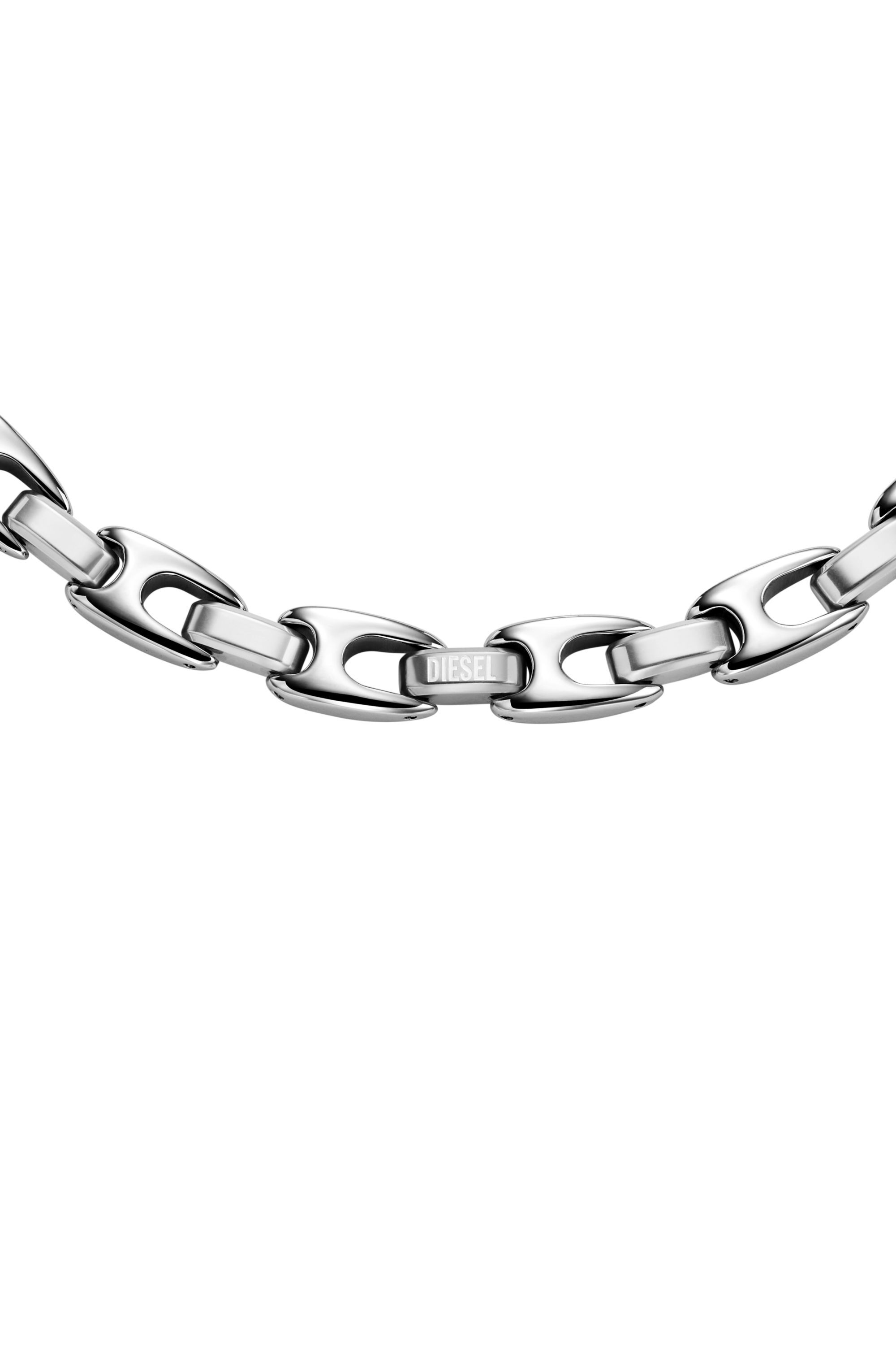 Diesel - DX1650040 JEWELLERY, Unisex Edelstahl-Tropfen-Ohrring in Silber - 2