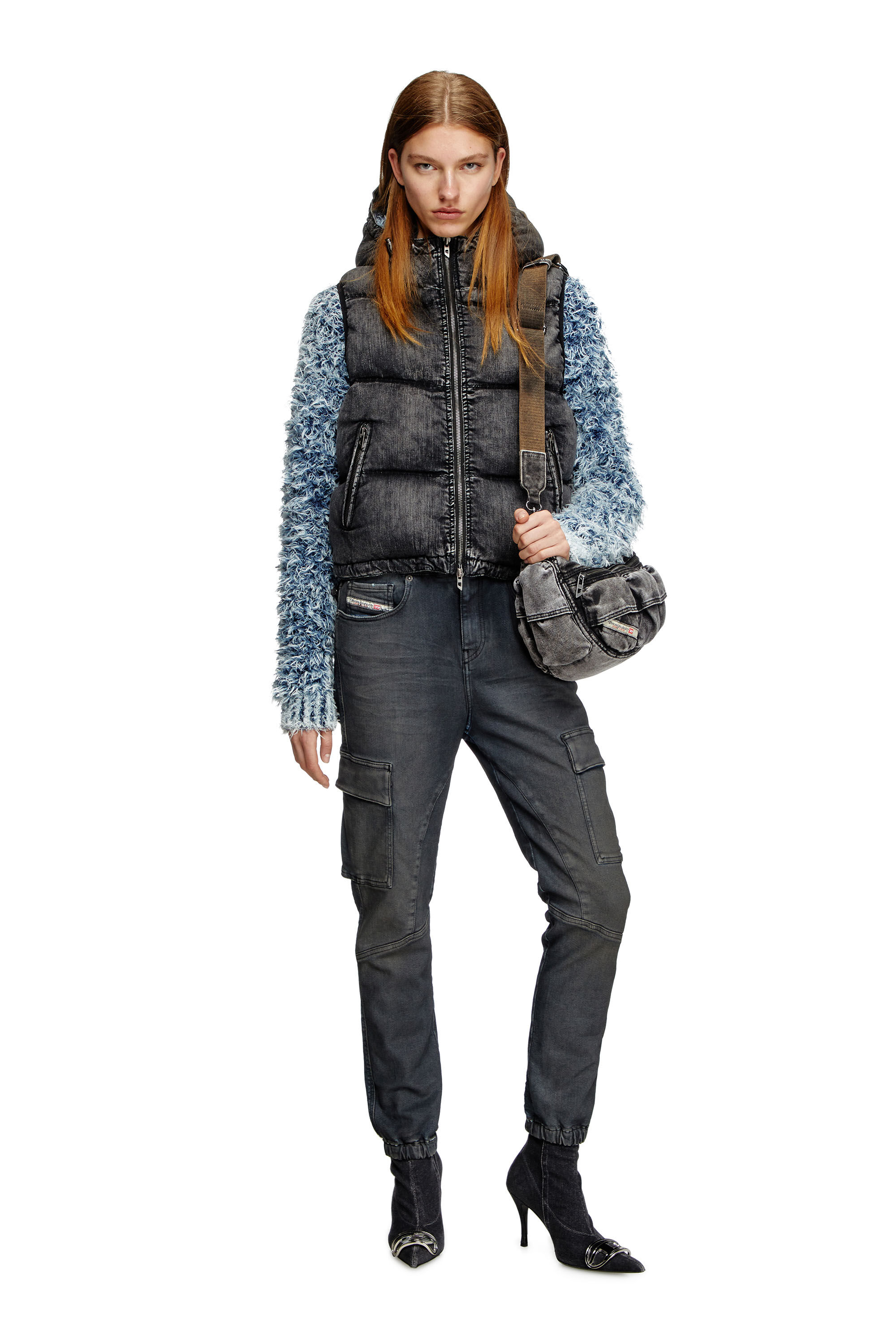 Diesel - Damen Regular 2051 D-Ursy Joggjeans® 09L13, Dunkelblau - 1