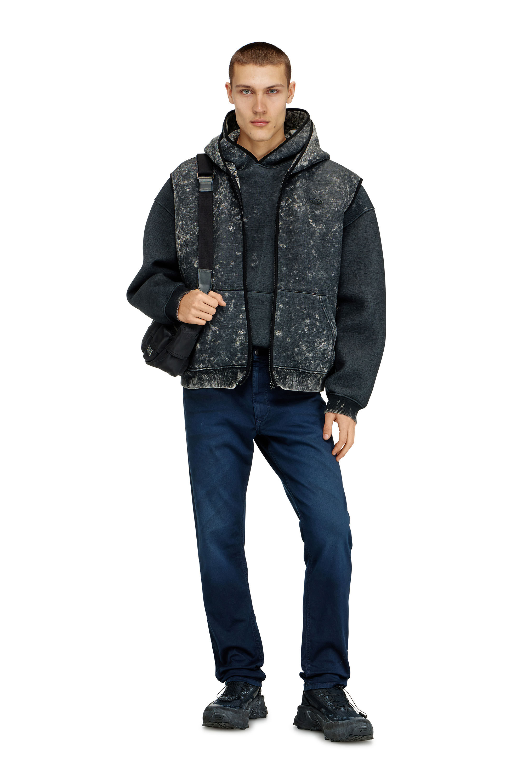 Diesel - Herren Regular 2032 D-Krooley-BW Joggjeans&reg; 0670M, Dunkelblau - 1