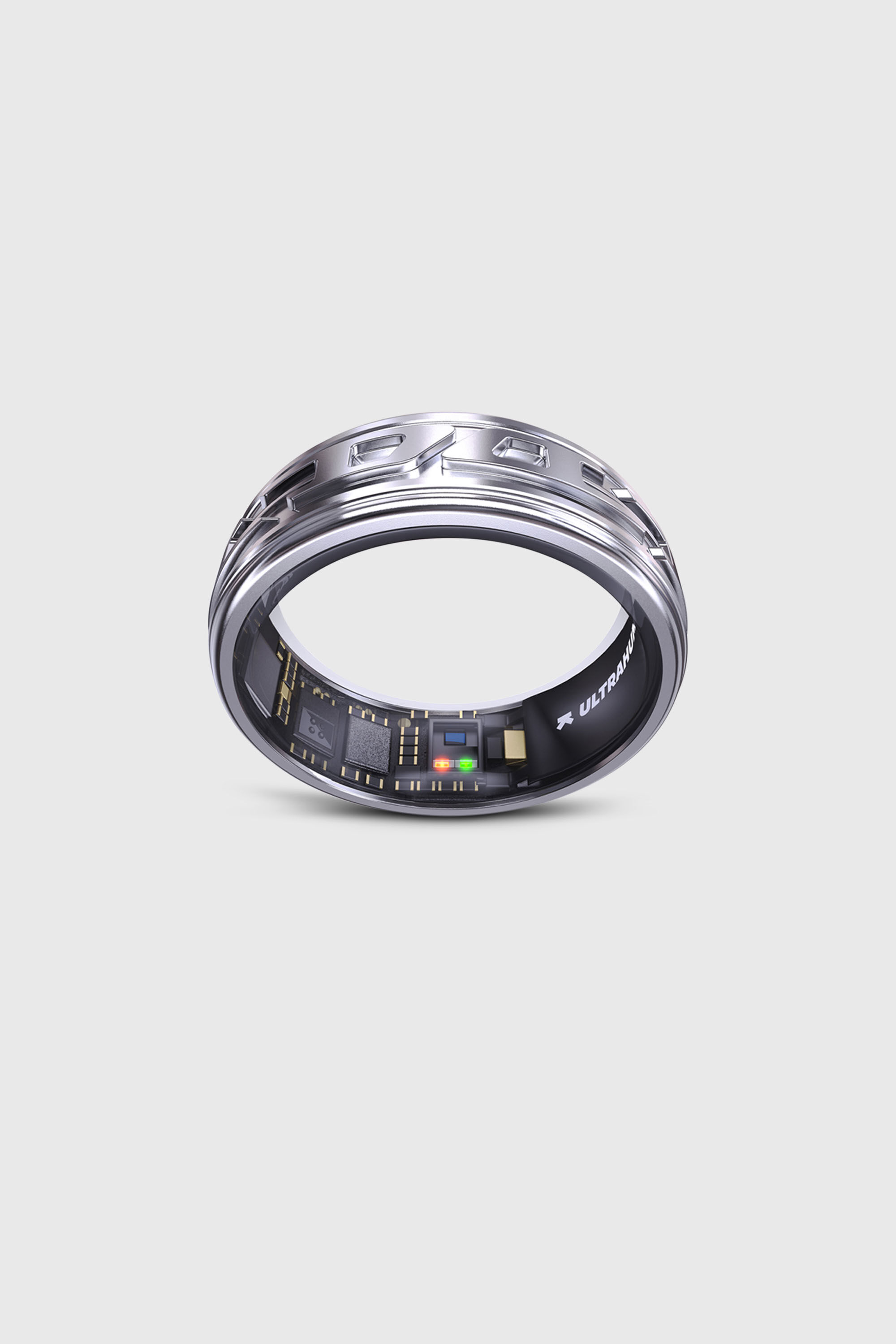 Diesel - SMART RING CRYO SILVER- UHRA-DS SMART RING, Unisex Smart-Ringe in gl&auml;nzendem Silber in Silber - 1