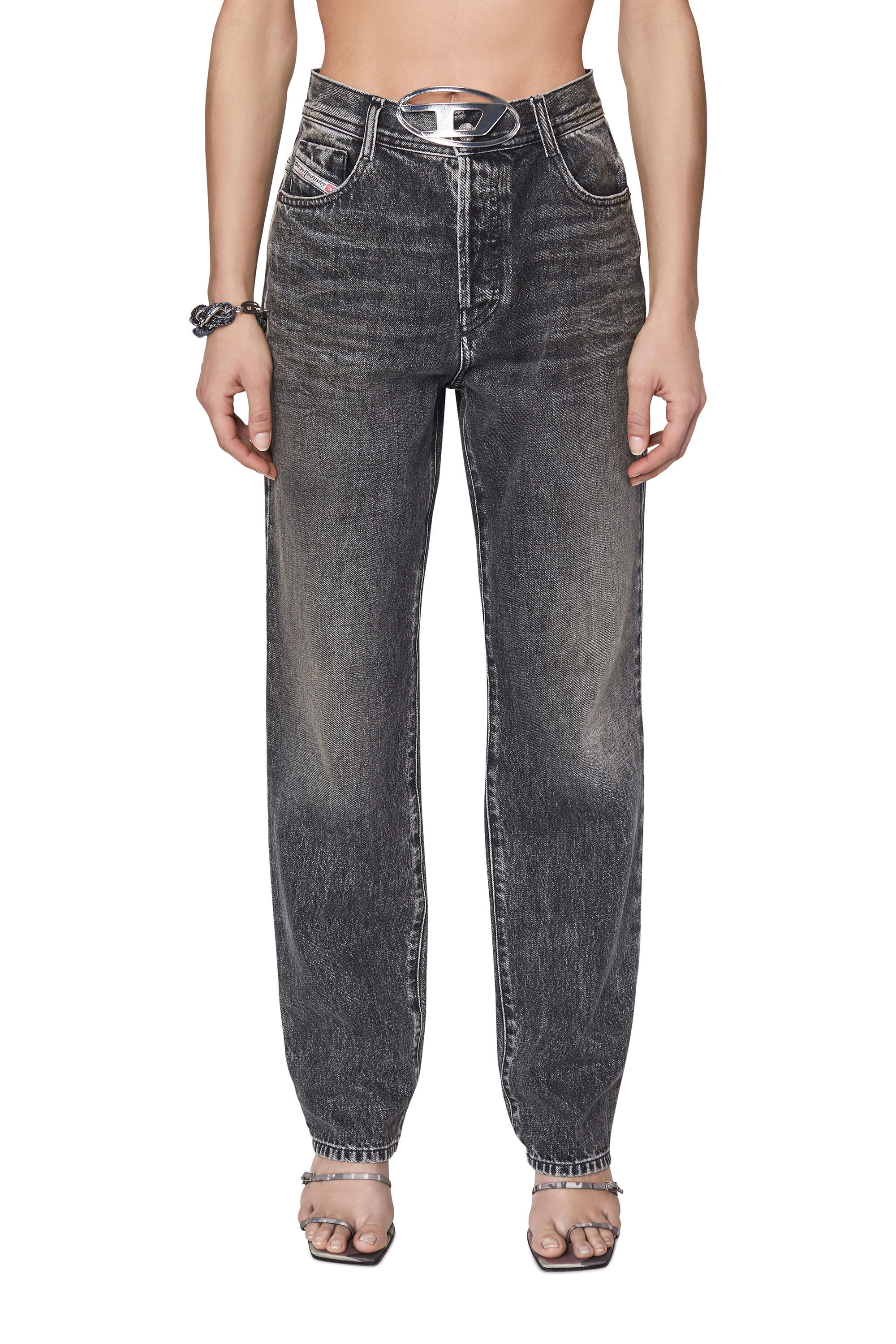 Diesel - 1956 D-Tulip 007A8 Straight Jeans,  - Image 3