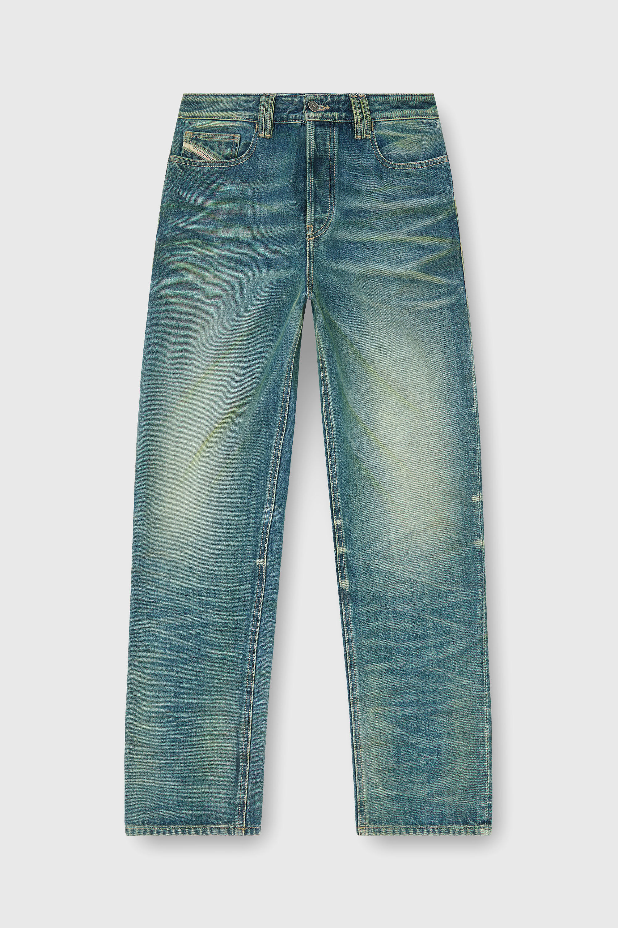 Diesel - Herren Regular Jeans 1991 D-Voeed 007FV, Mittelblau - 6