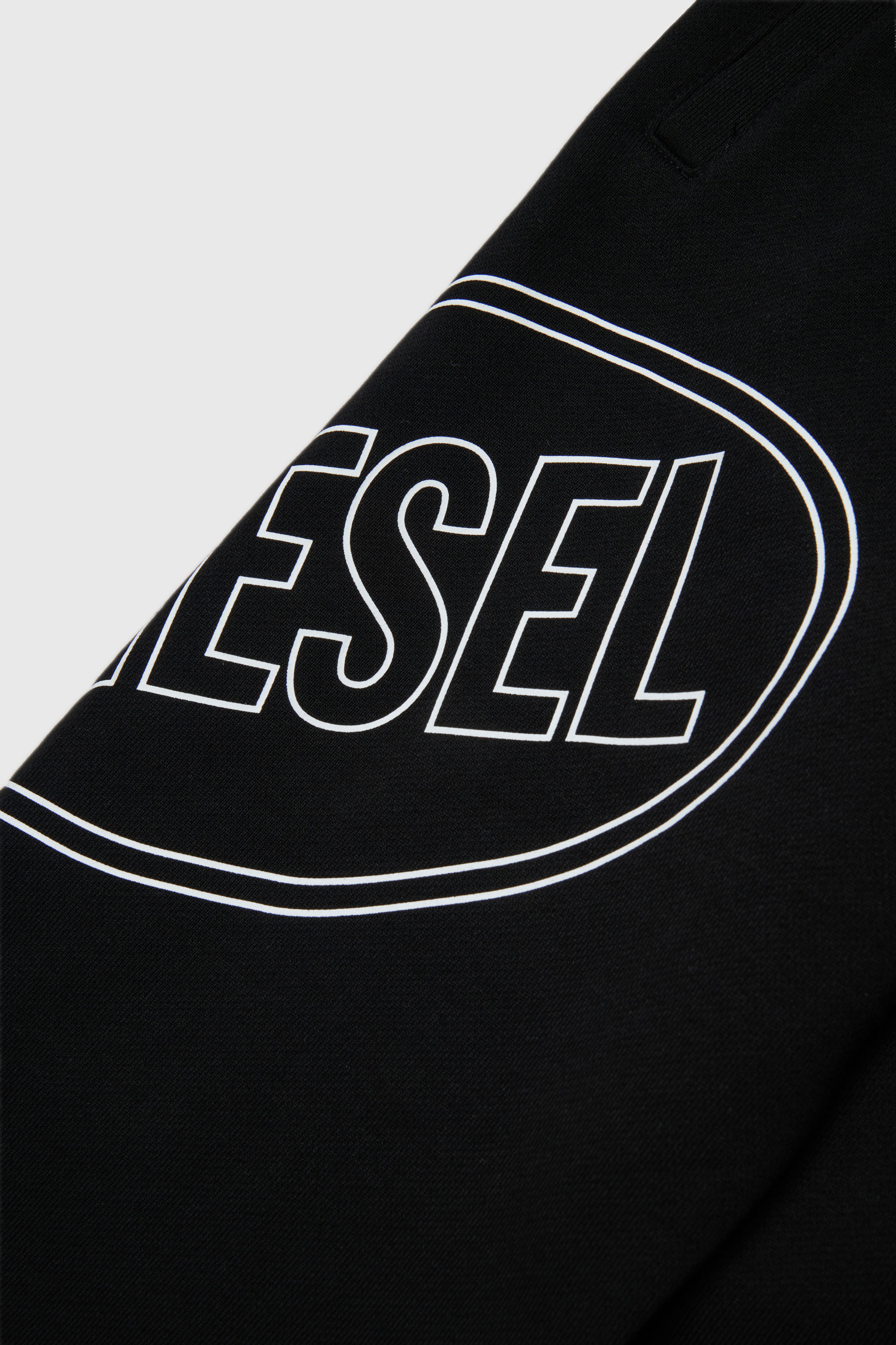 Diesel - PCIRCLE, Herren Jogginghose mit seitlichem Print in Schwarz - 4