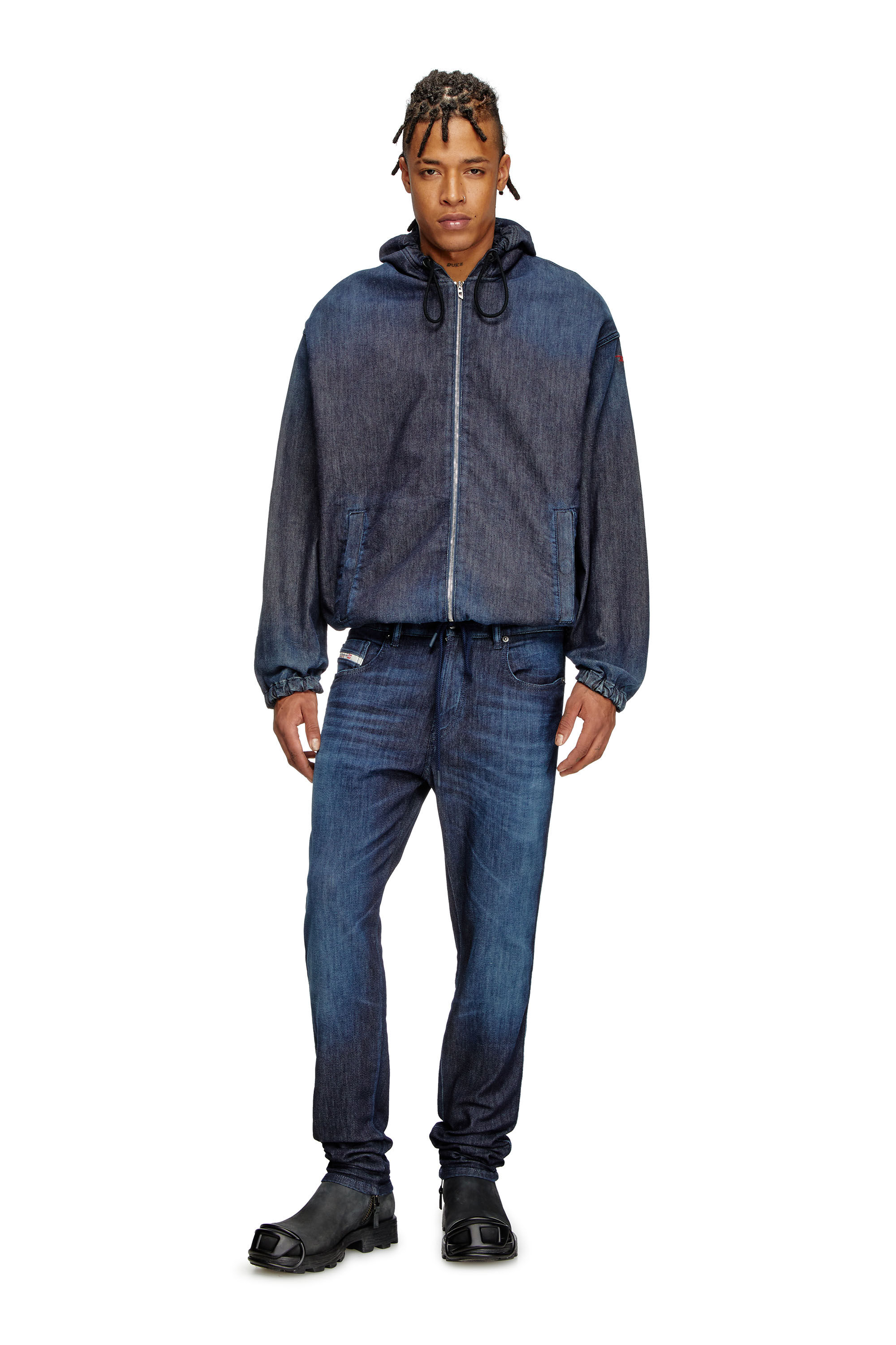 Diesel - Herren Slim 2060 D-Strukt Joggjeans® 09L11, Dunkelblau - 1