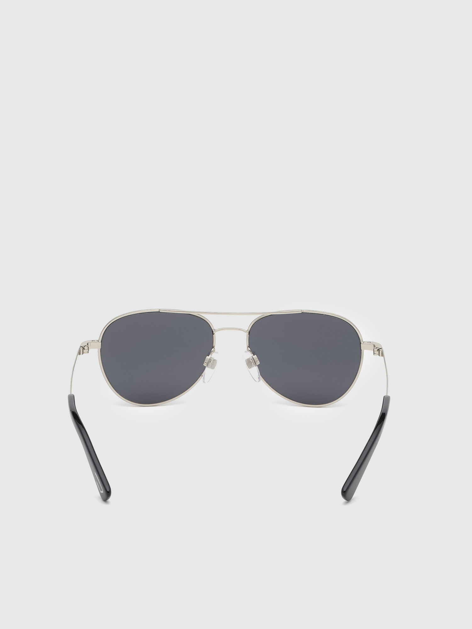 Diesel - DL0291, Unisex Sonnenbrille aus Metall mit Pilotform in Silber/Schwarz - 4