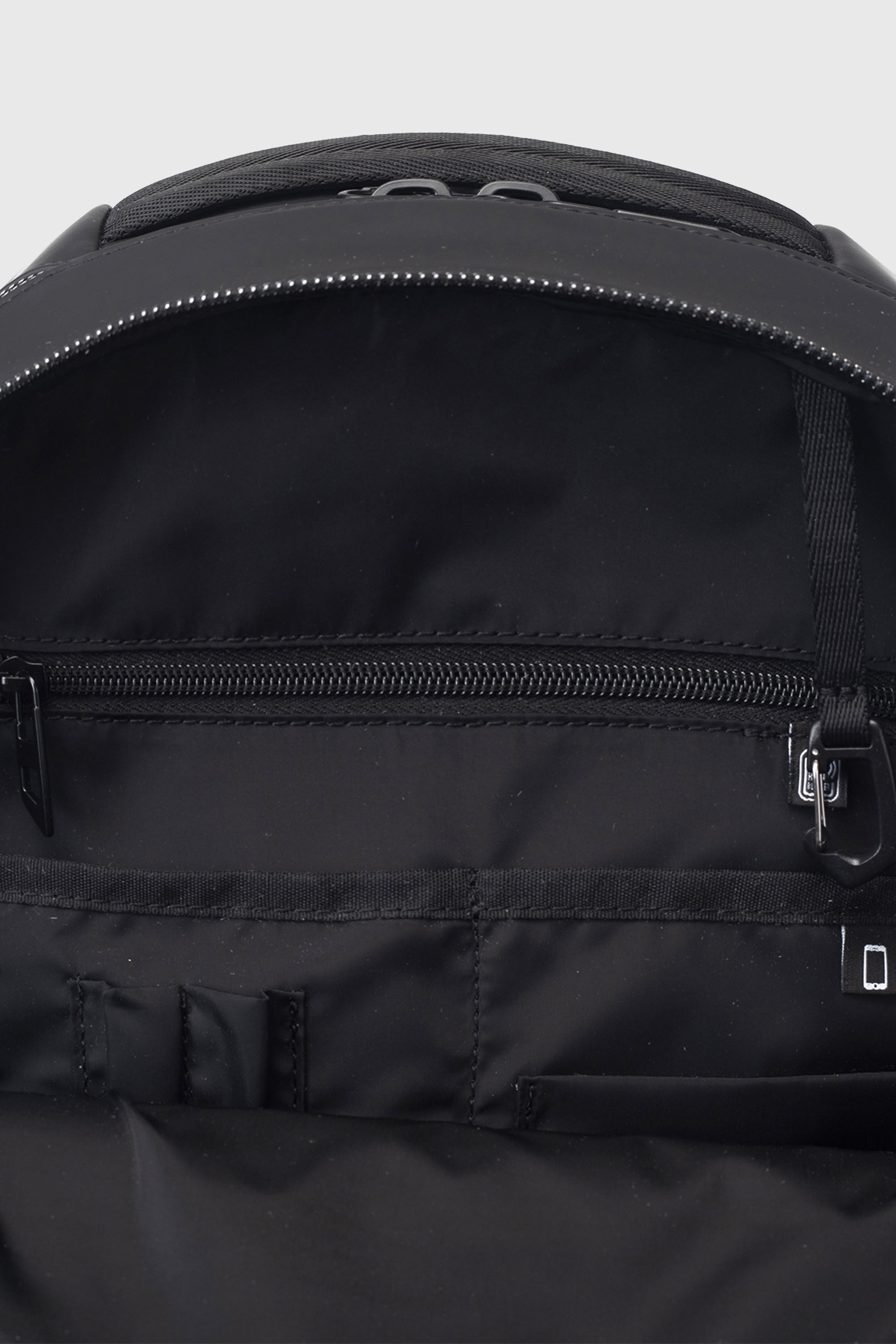 Diesel - DIESEL ALUMINUM BACKPACK DSB003, Unisex Funktionaler Business-Rucksack in Schwarz - 6