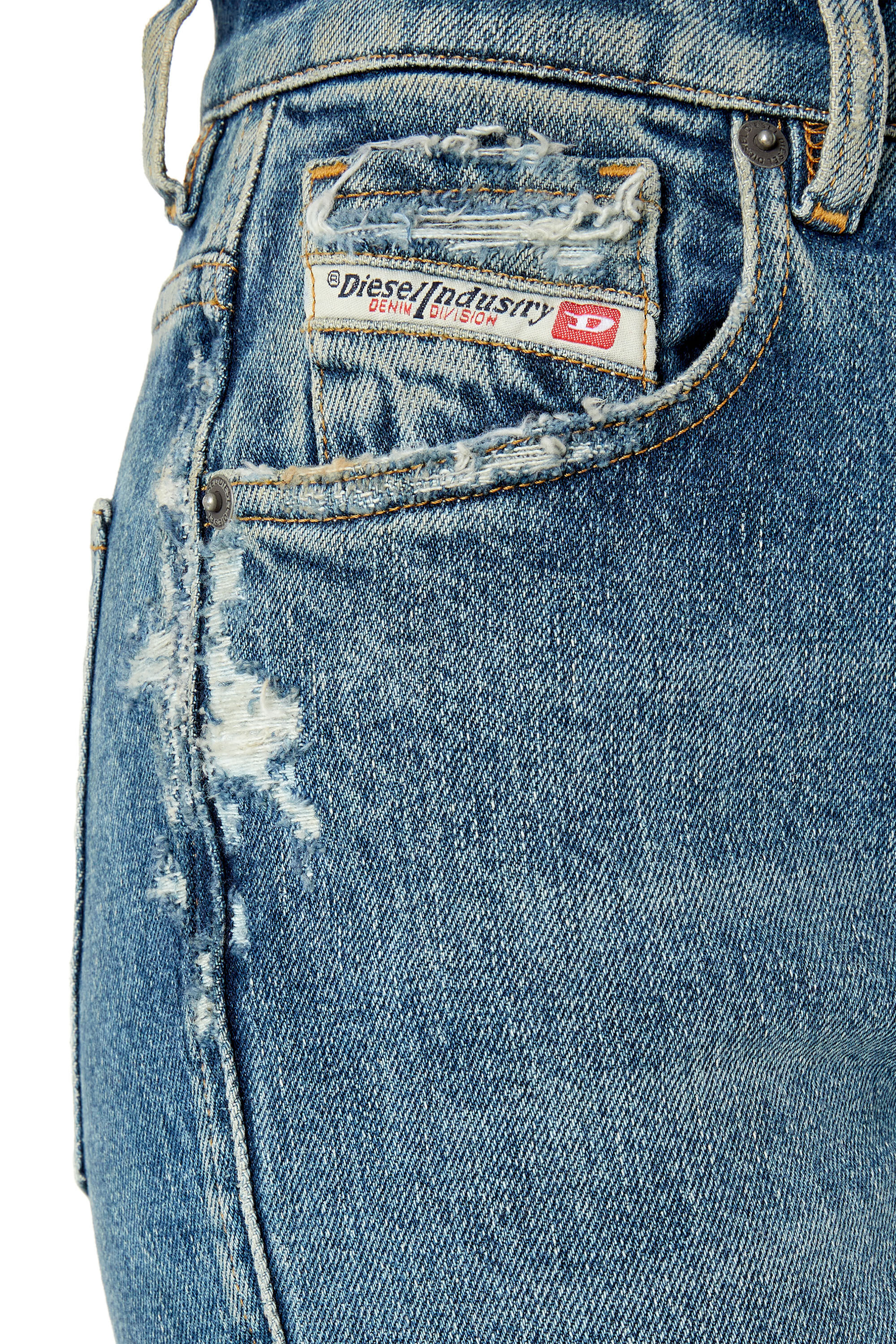 Diesel - Bootcut and Flare Jeans 2003 D-Escription 007M9, Mittelblau - Image 5