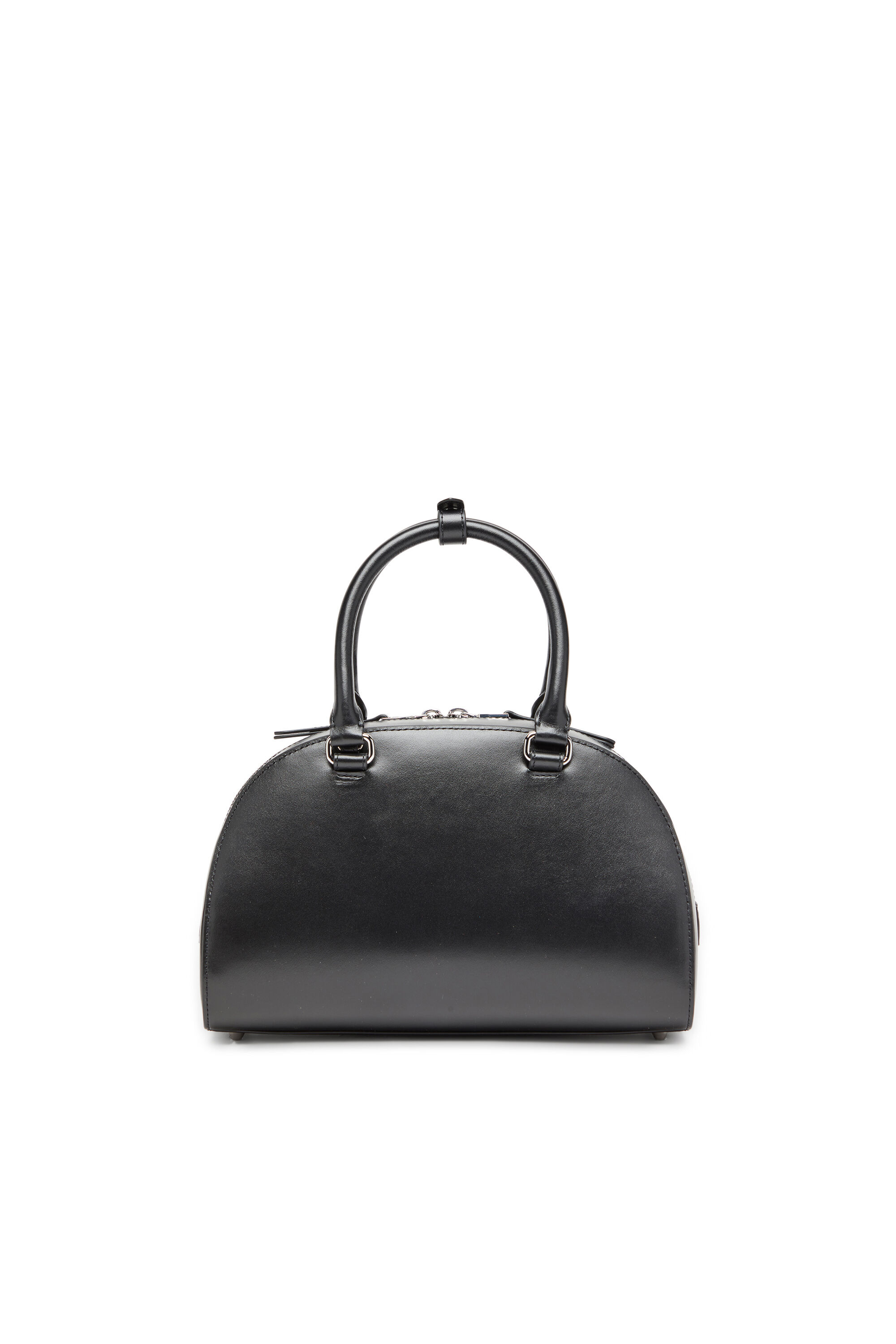 Diesel - 1DR DOME TOP HANDLE, Damen Bowling-Tasche aus Leder in Schwarz - 3