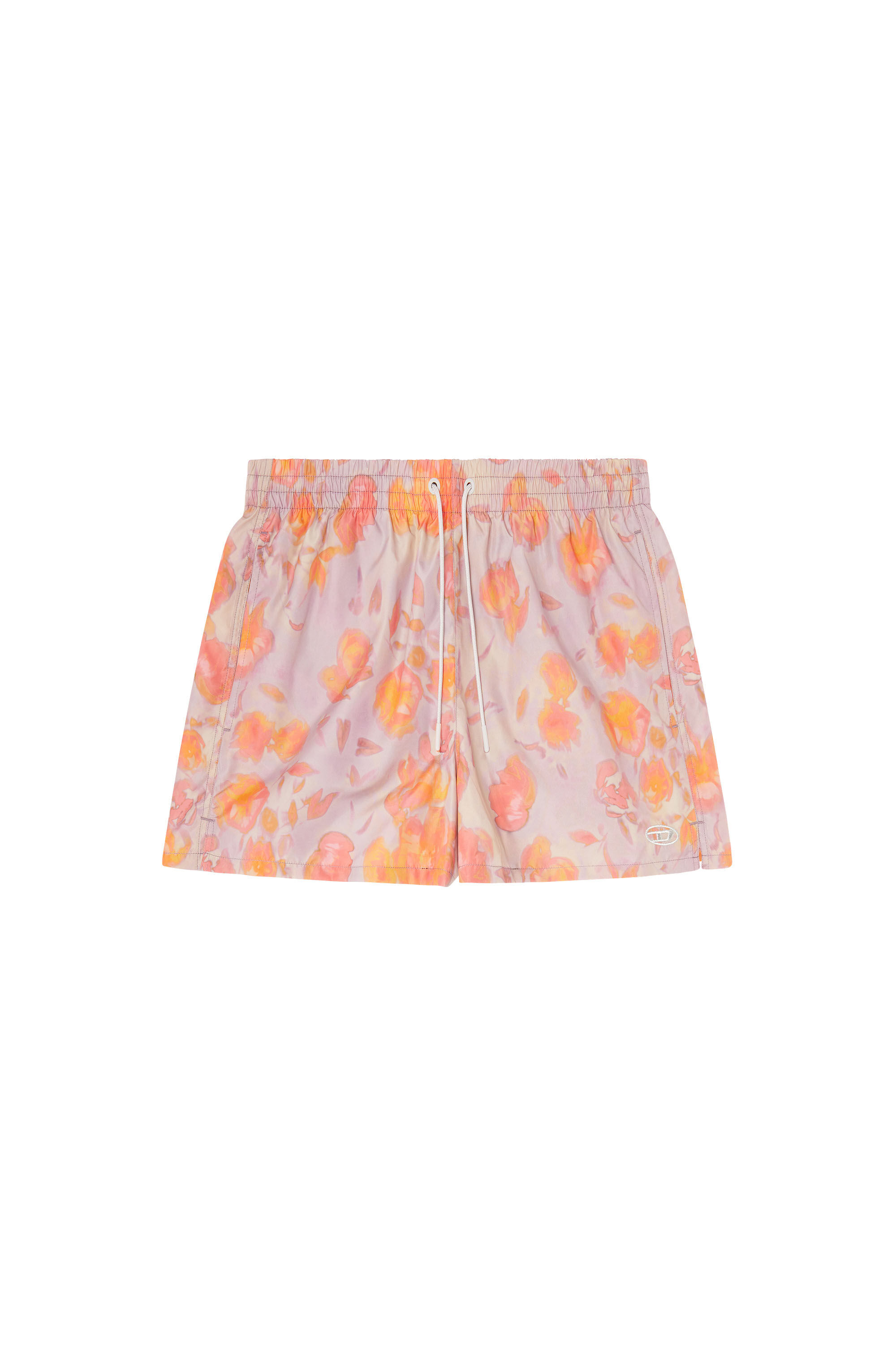 Diesel - OLLY-34-D-CORE, Herren Metallische Badeshorts mit Blumenmuster in null - 4