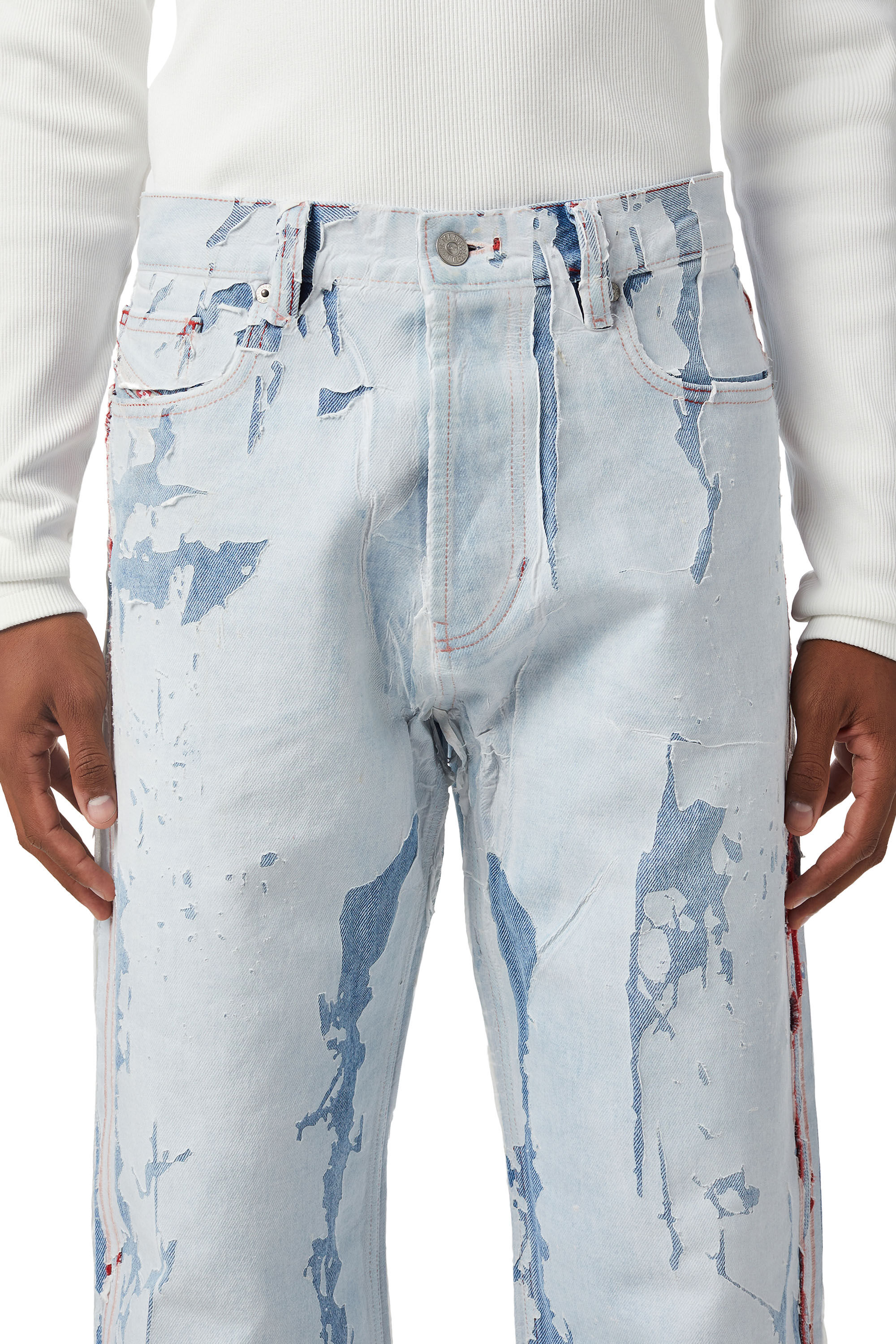 Diesel - 2010 D-Macs 007B6 Straight Jeans,  - Image 6