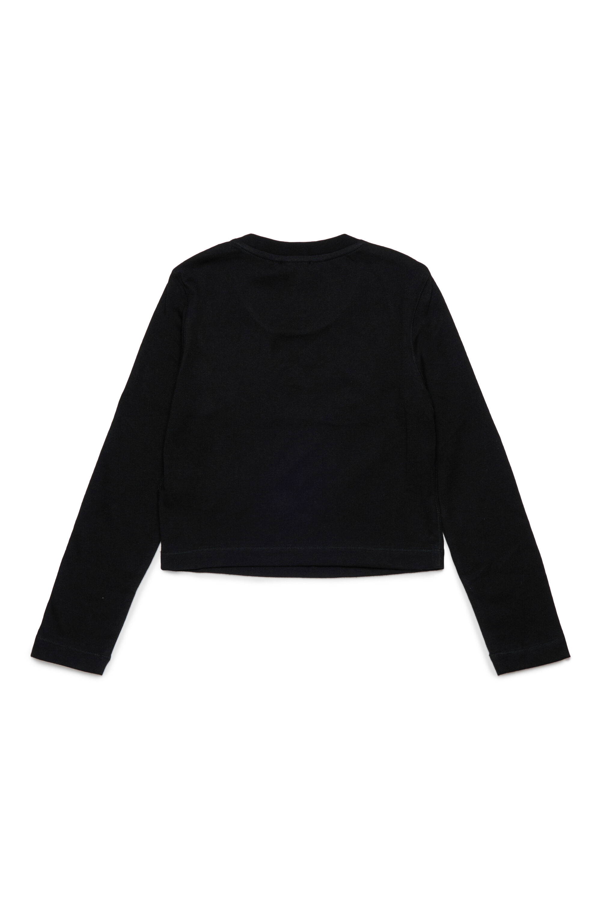 Diesel - TDOLSY, Damen Langärmliges T-Shirt aus Baumwolle in Schwarz - 2