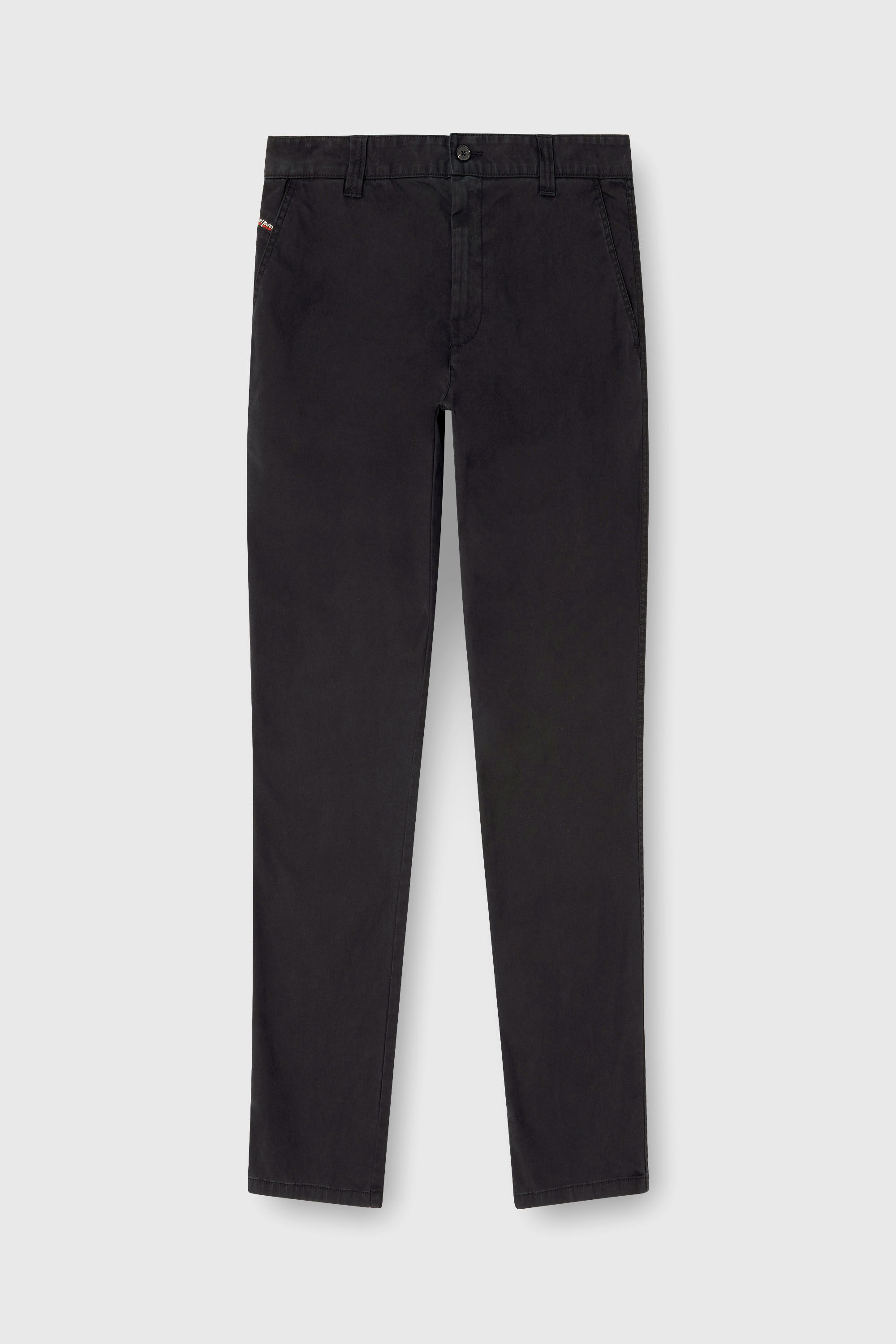 Diesel - P-DEFINE-EPCH, Herren Baumwollhose mit Nutzschlaufe in Schwarz - 2