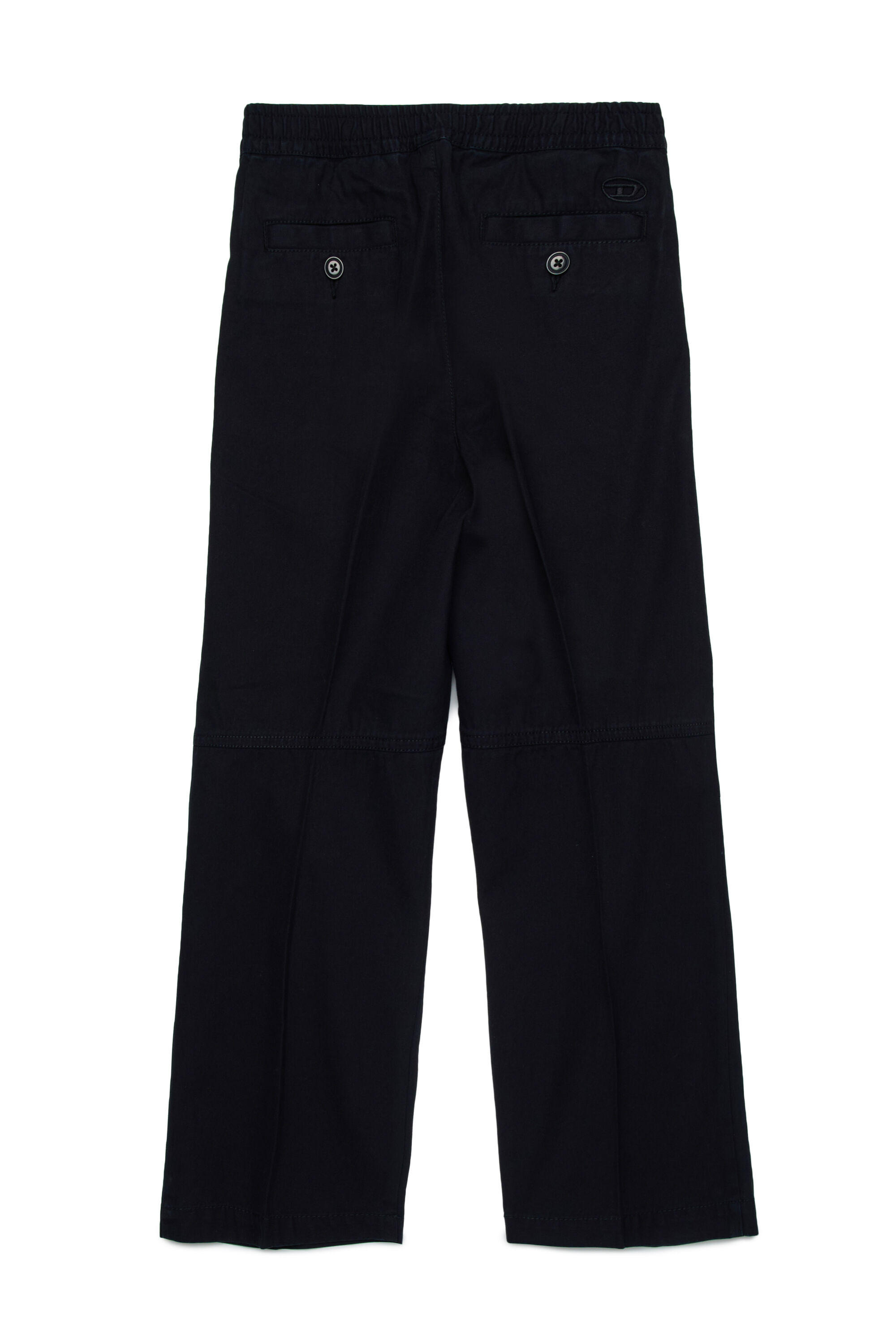 Diesel - PTINO, Man Workwear trousers with Oval D in Black - Image 2