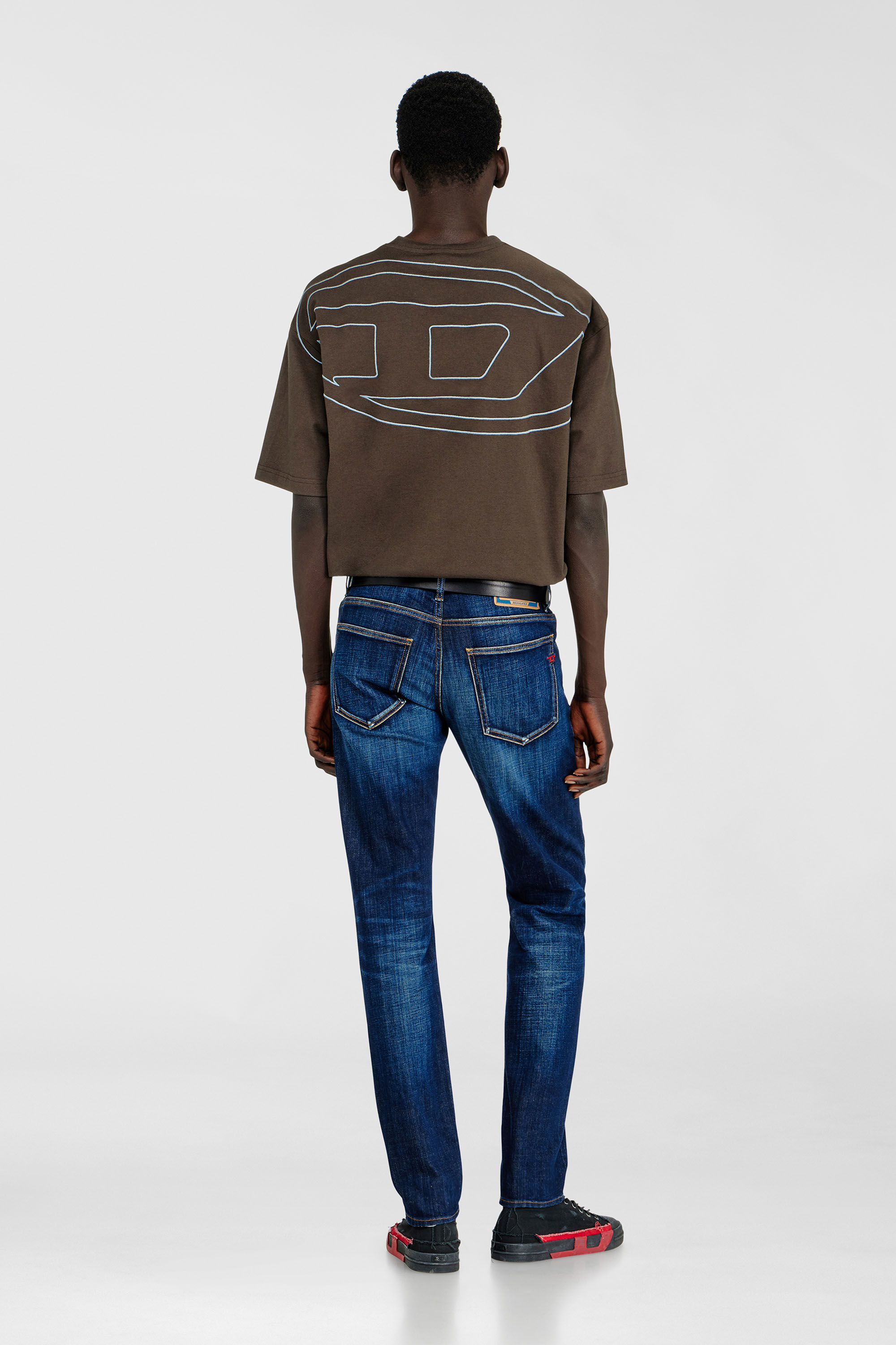 Diesel - Herren Slim Jeans 2019 D-Strukt 09L61, Mittelblau - 3