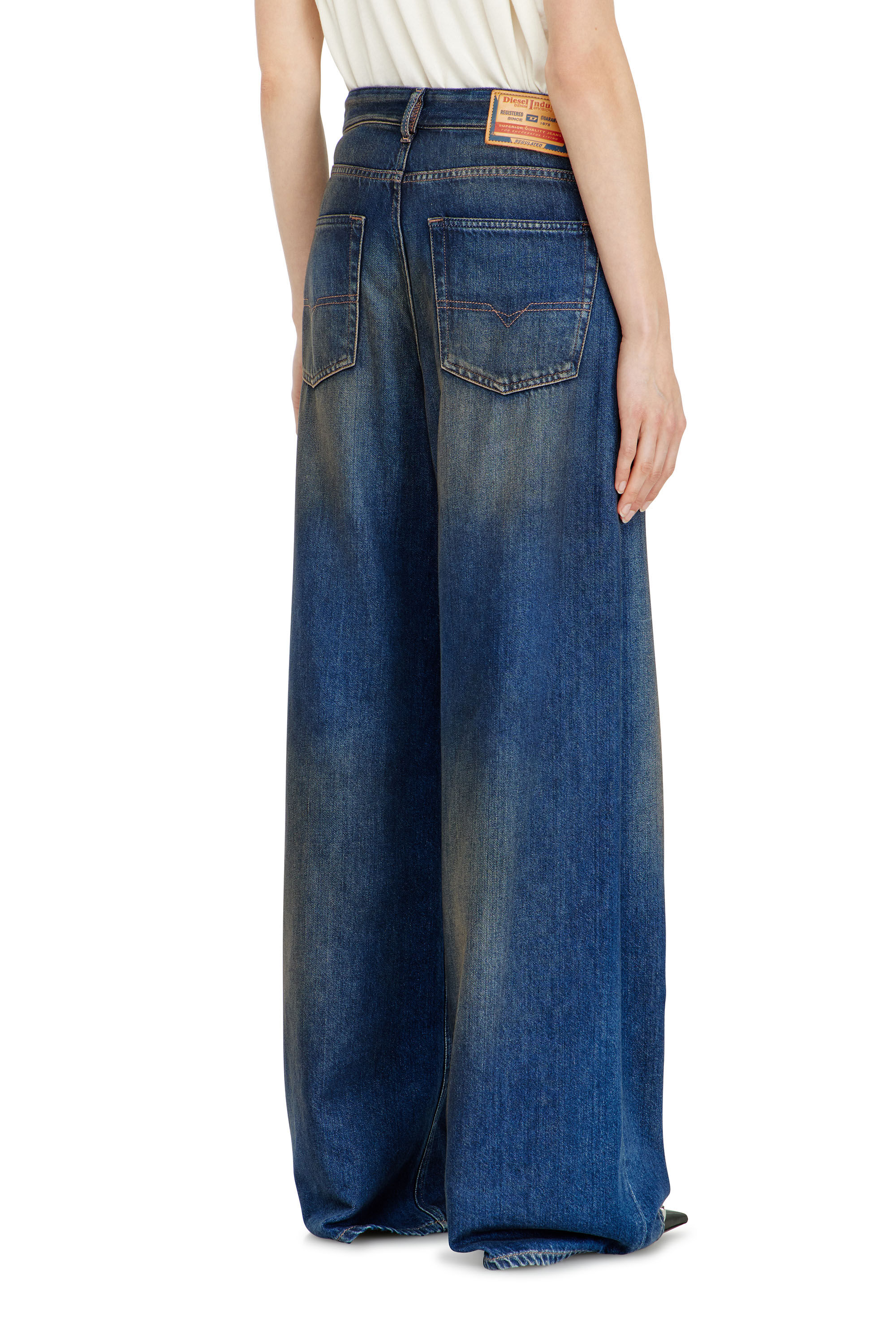 Diesel - Damen Relaxed Jeans 1996 D-Sire 09P47, Dunkelblau - 5