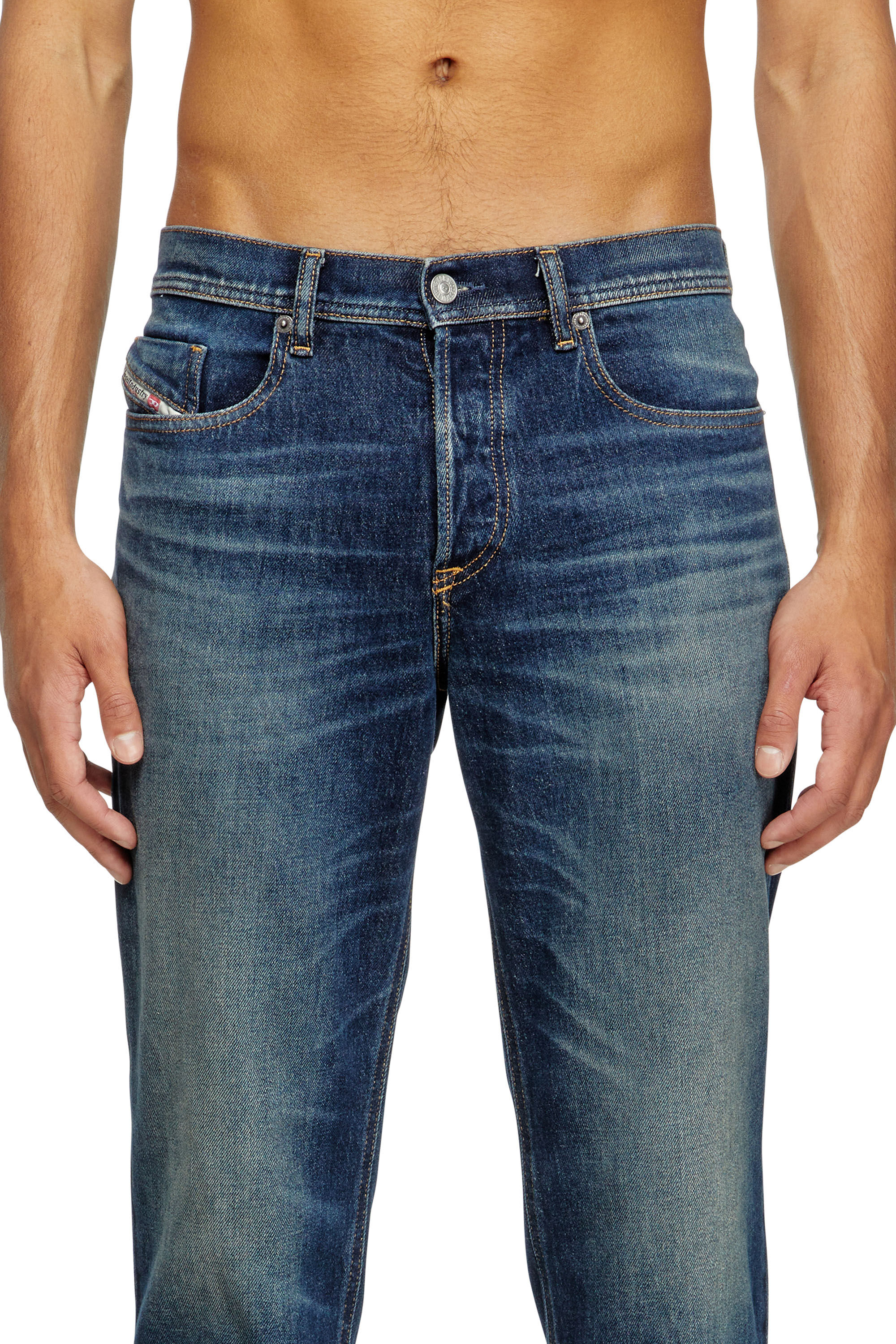 Diesel - Herren Regular Jeans 2023 D-Finitive 09M10, Dunkelblau - 5