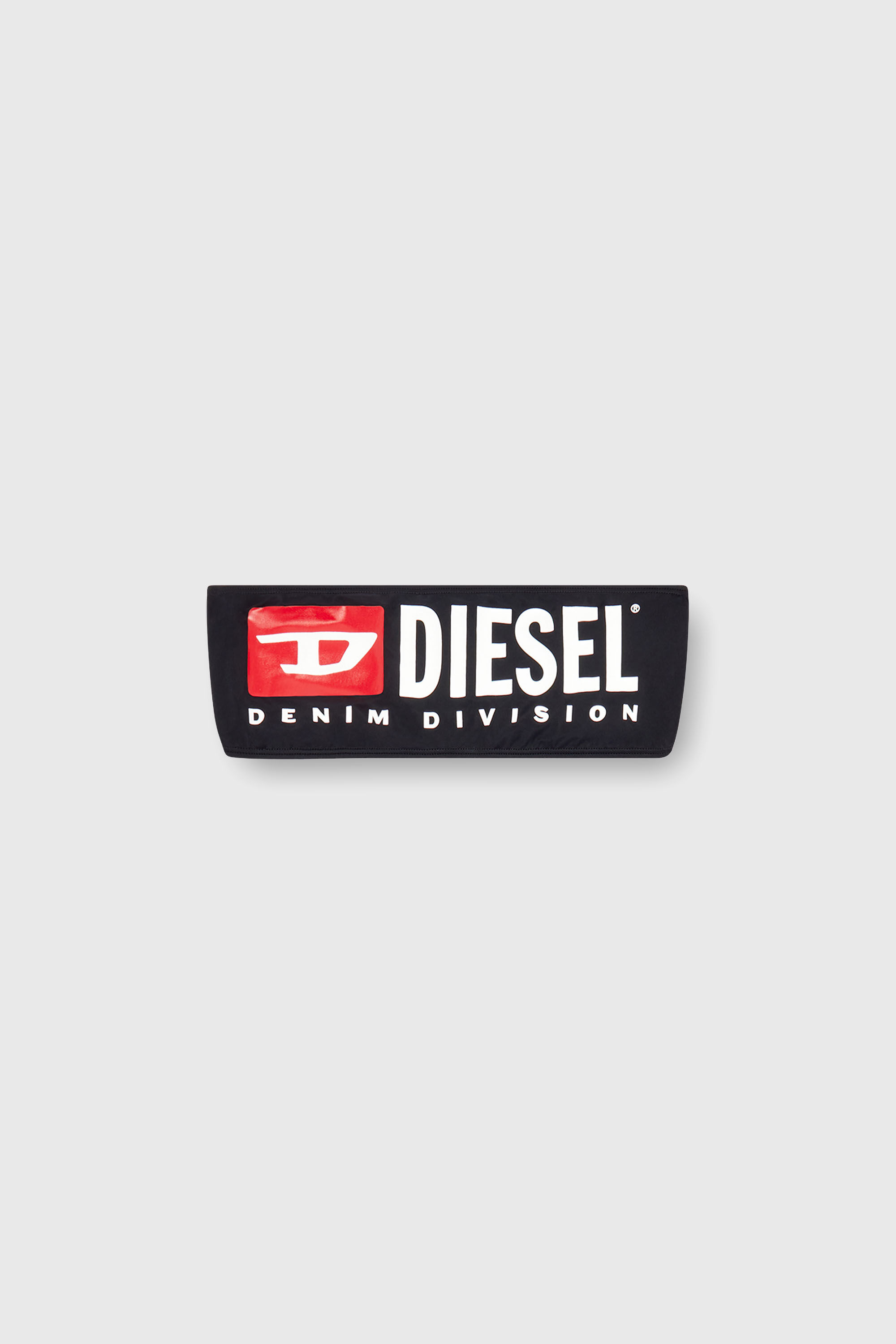 Diesel - BFB-BRYNA, Damen Bandeau-Bikini-Top mit Maxi-Logo in Schwarz - 4