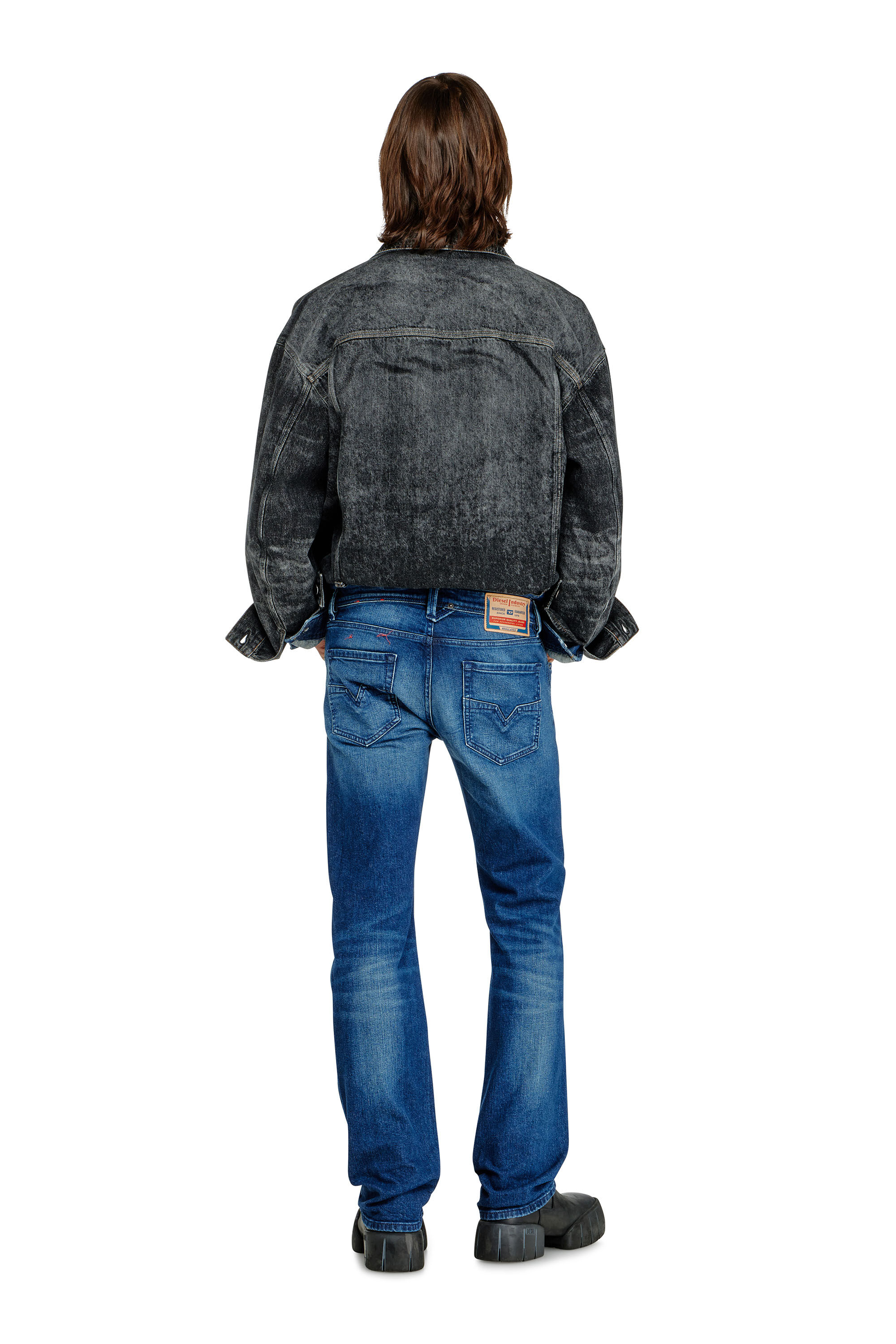 Diesel - Herren Regular Jeans 1985 Larkee 09L51, Dunkelblau - 3