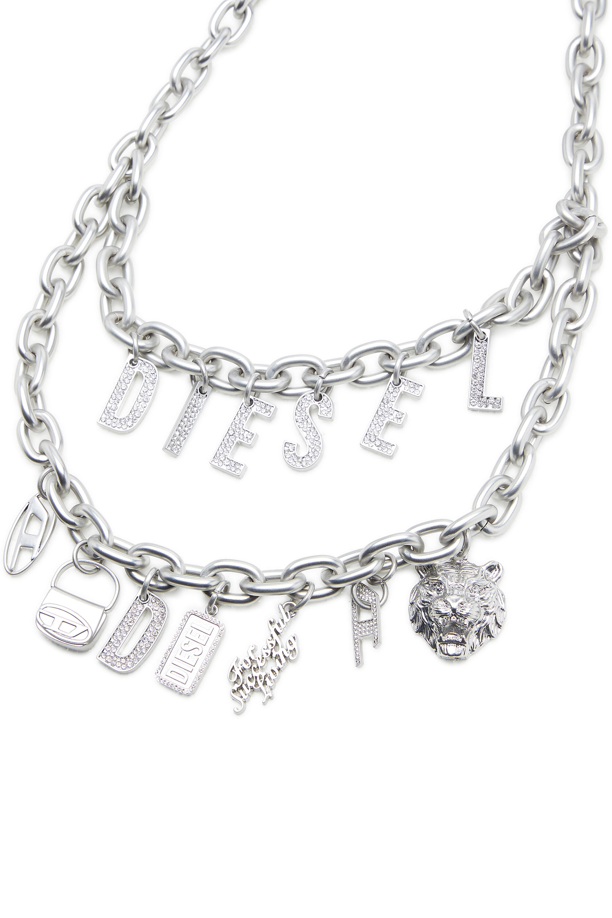 Diesel - HOSHI CHARM, Unisex Taschenanhänger in Silber - 2