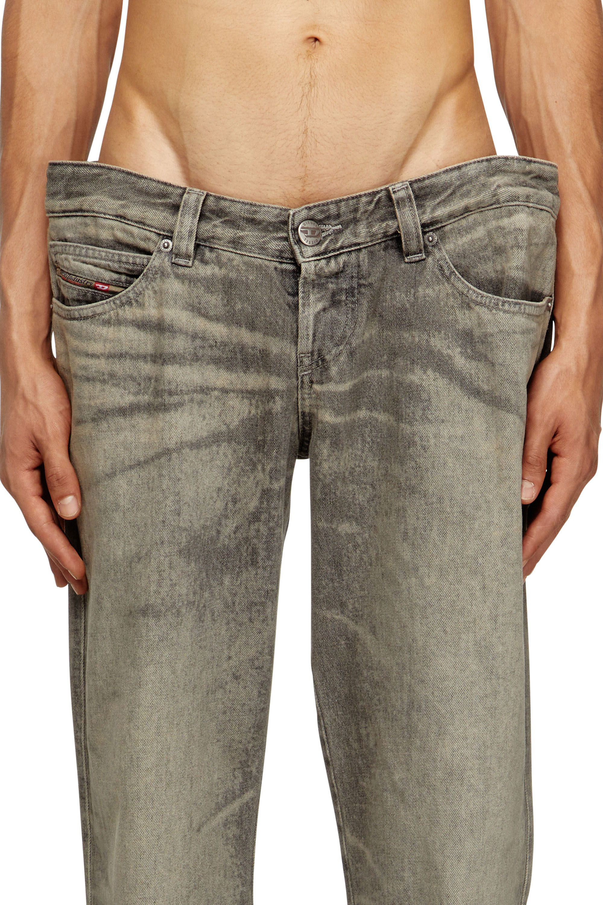 Diesel - Herren Regular Jeans D-Im 007DR, Grau - 5