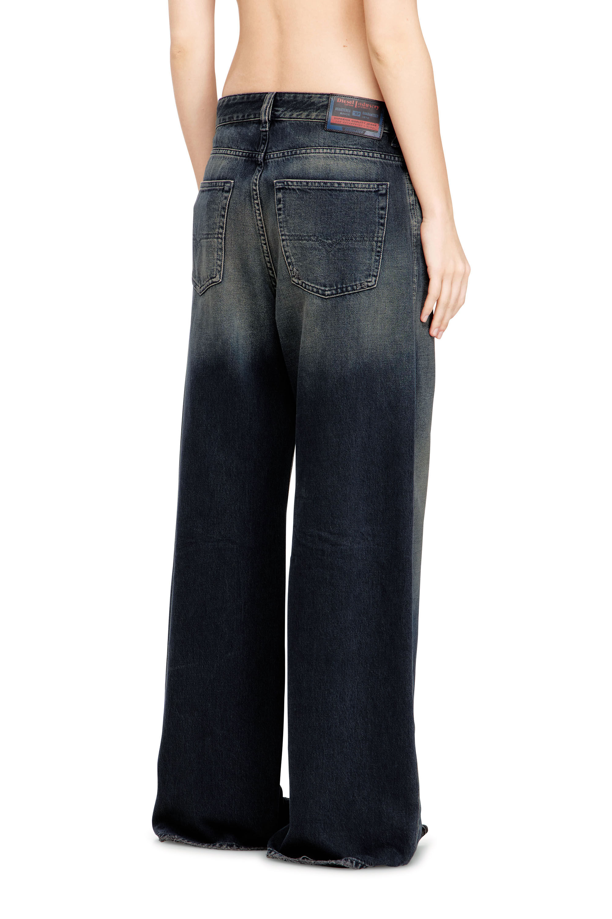 Diesel - Unisex Relaxed Jeans 1996 D-Sire 09N67, Dunkelblau - 3