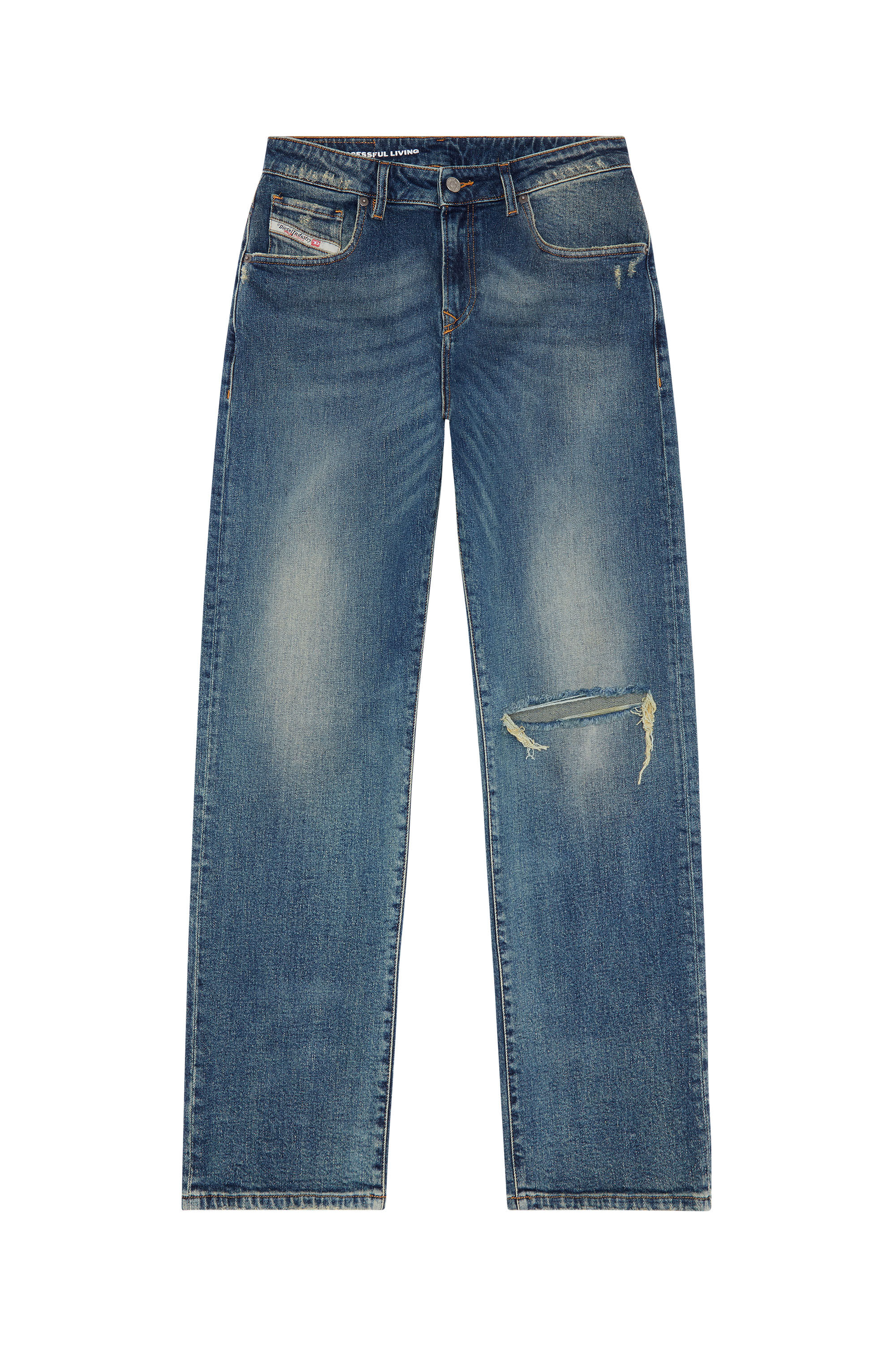 Diesel - Straight Jeans 1999 D-Reggy 007M5, Dunkelblau - Image 2