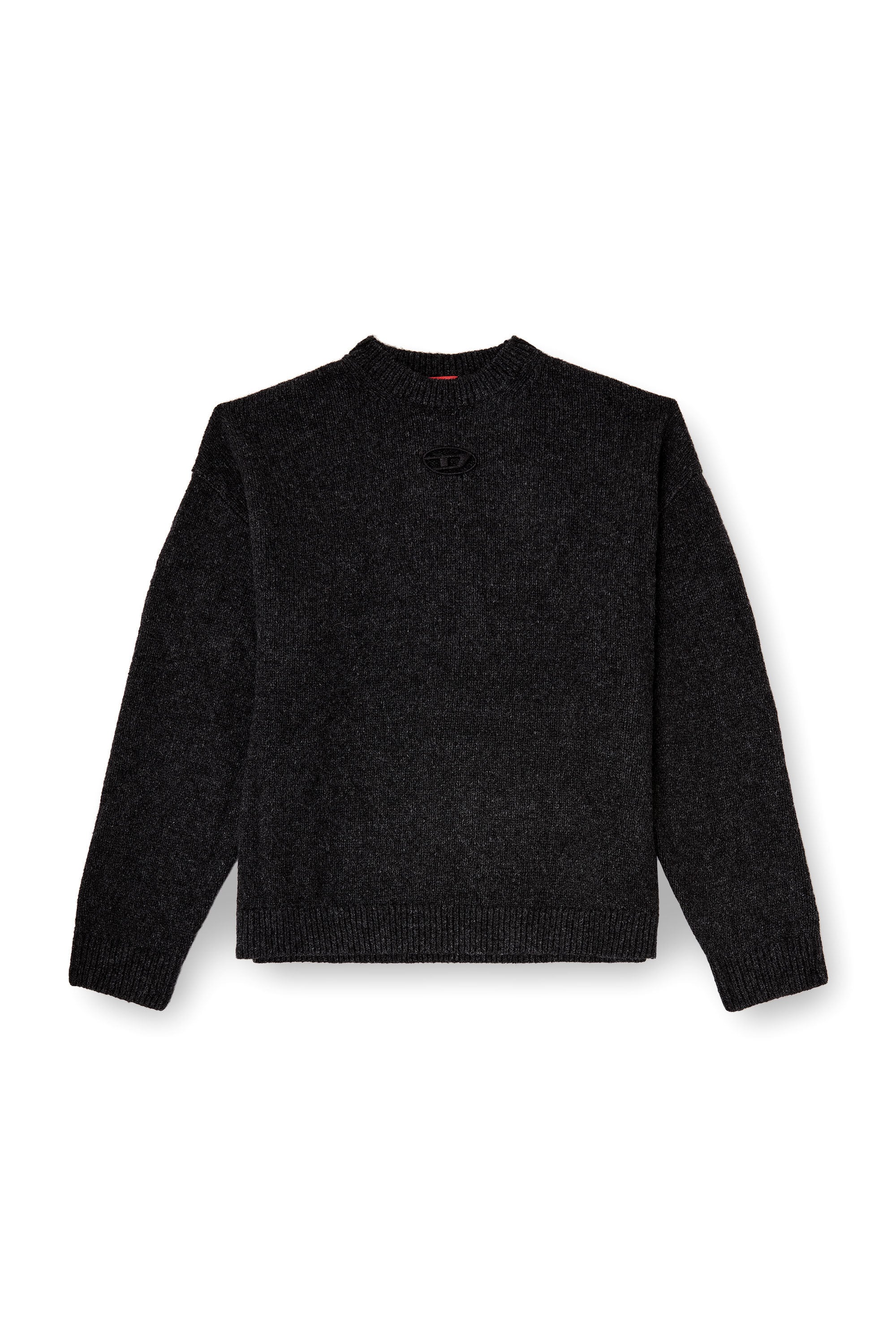 Diesel - K-AREESO, Herren Pullover aus Woll- und Alpakamischung in Schwarz - 2