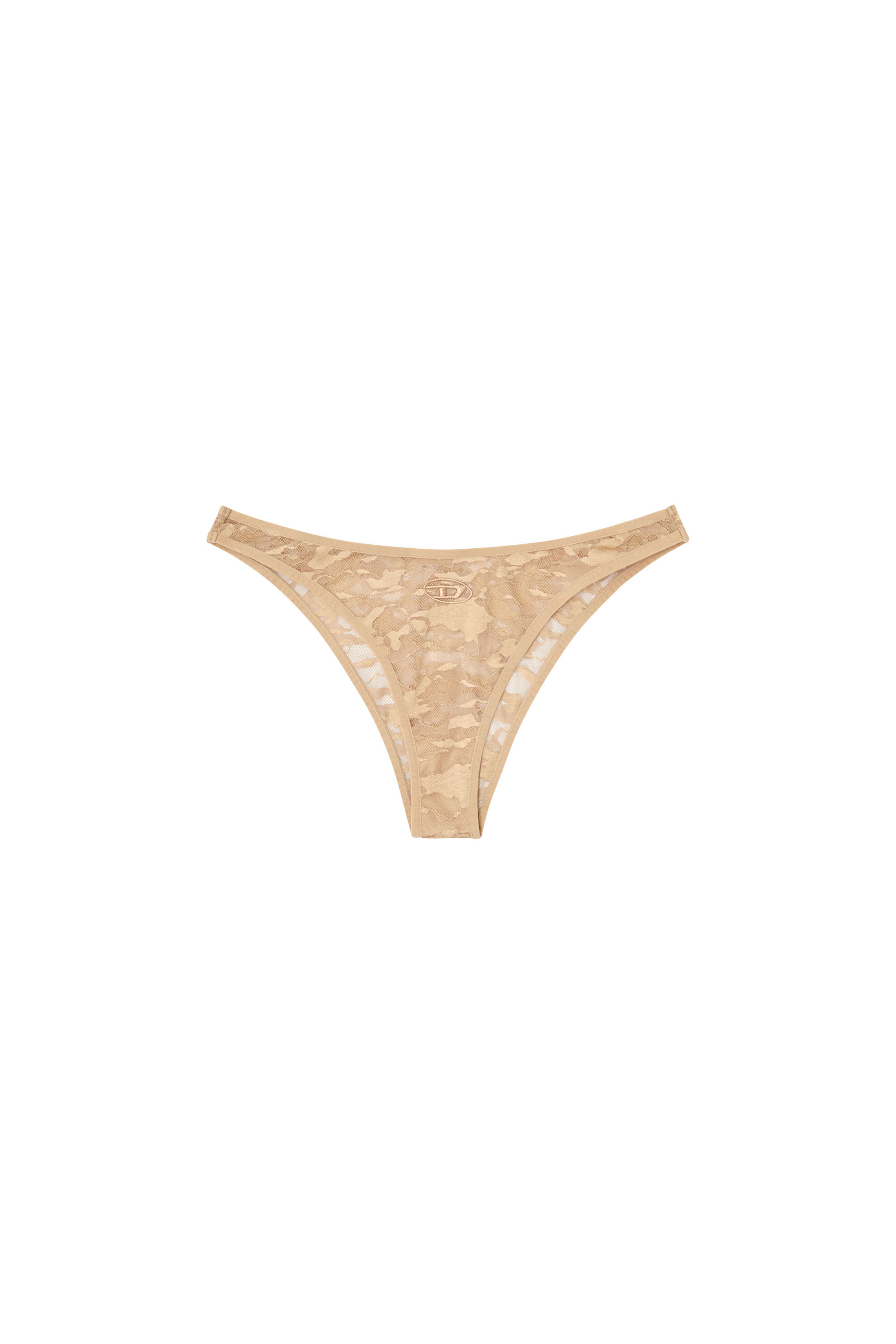 Diesel - PUNCHY-UTLT, Damen Camouflage-Spitzen-Briefs in Hellbraun - 2