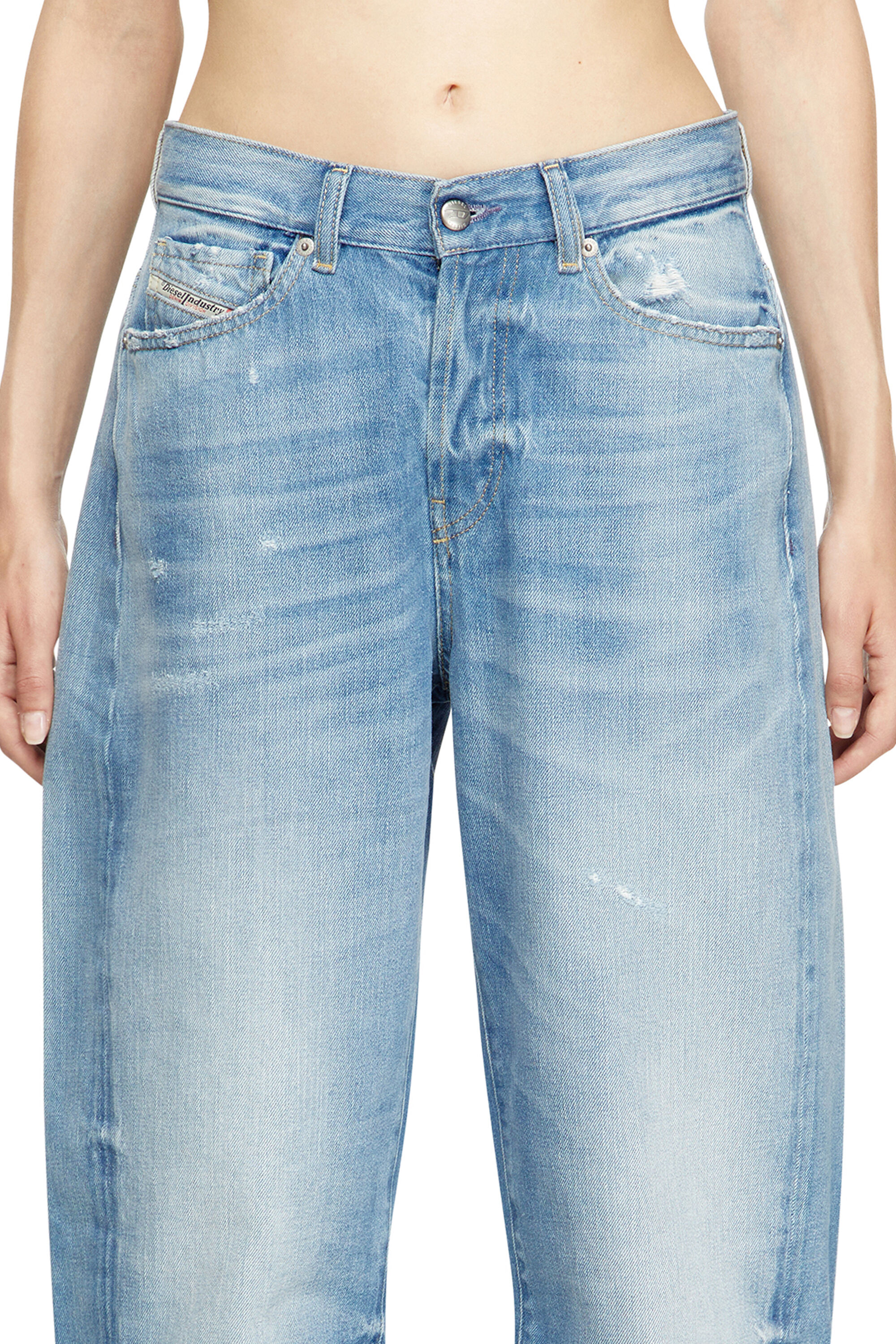 Diesel - Damen Relaxed Jeans 1974 D-Ellz 09M24, Hellblau - 5