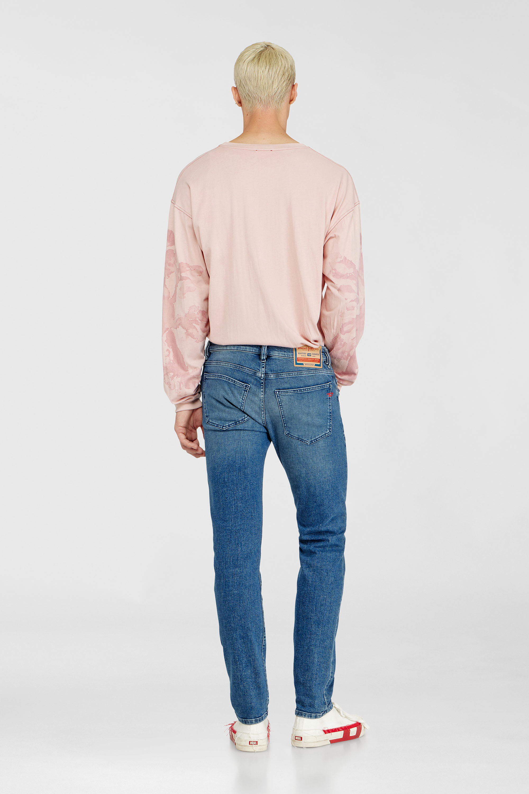 Diesel - Herren Slim Jeans 2019 D-Strukt 0HDBK, Mittelblau - 3