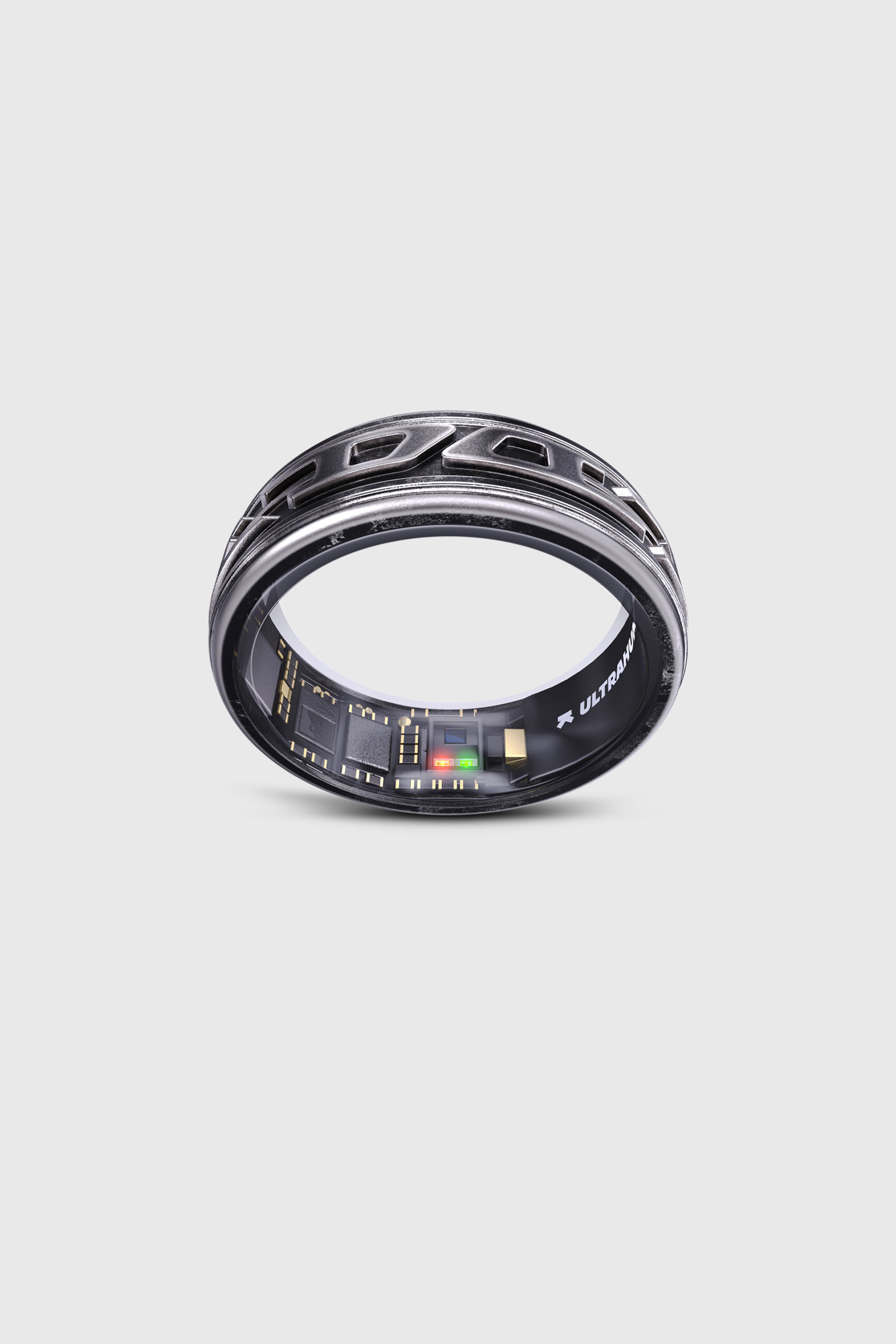 Diesel - SMART RING PHANTOM BLACK- UHRA-DD SMART RING, Unisex Smart-Ringe in abgenutztem Schwarz in Schwarz - 1