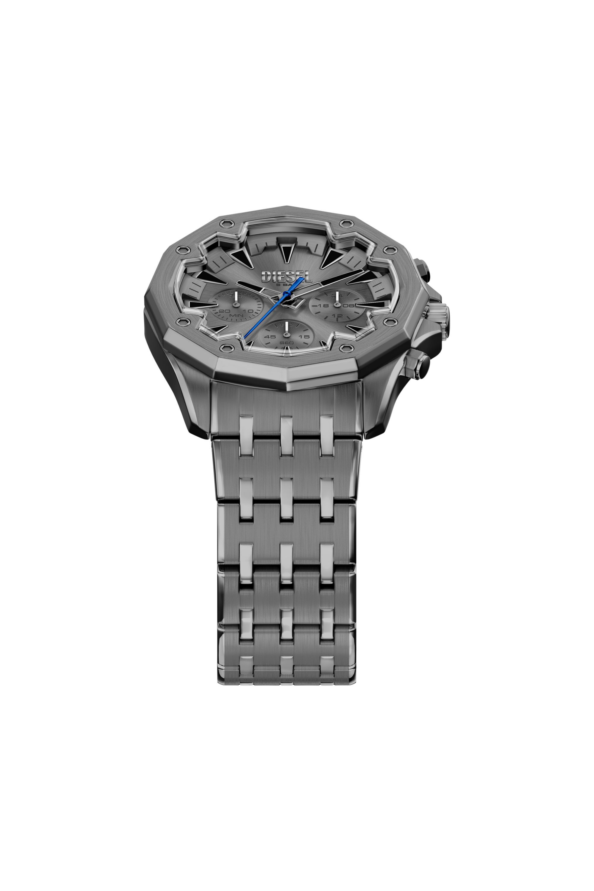 Diesel - DZ4708 WATCH, Herren Stinger Uhr aus Edelstahl in Gunmetal in Grau - 4
