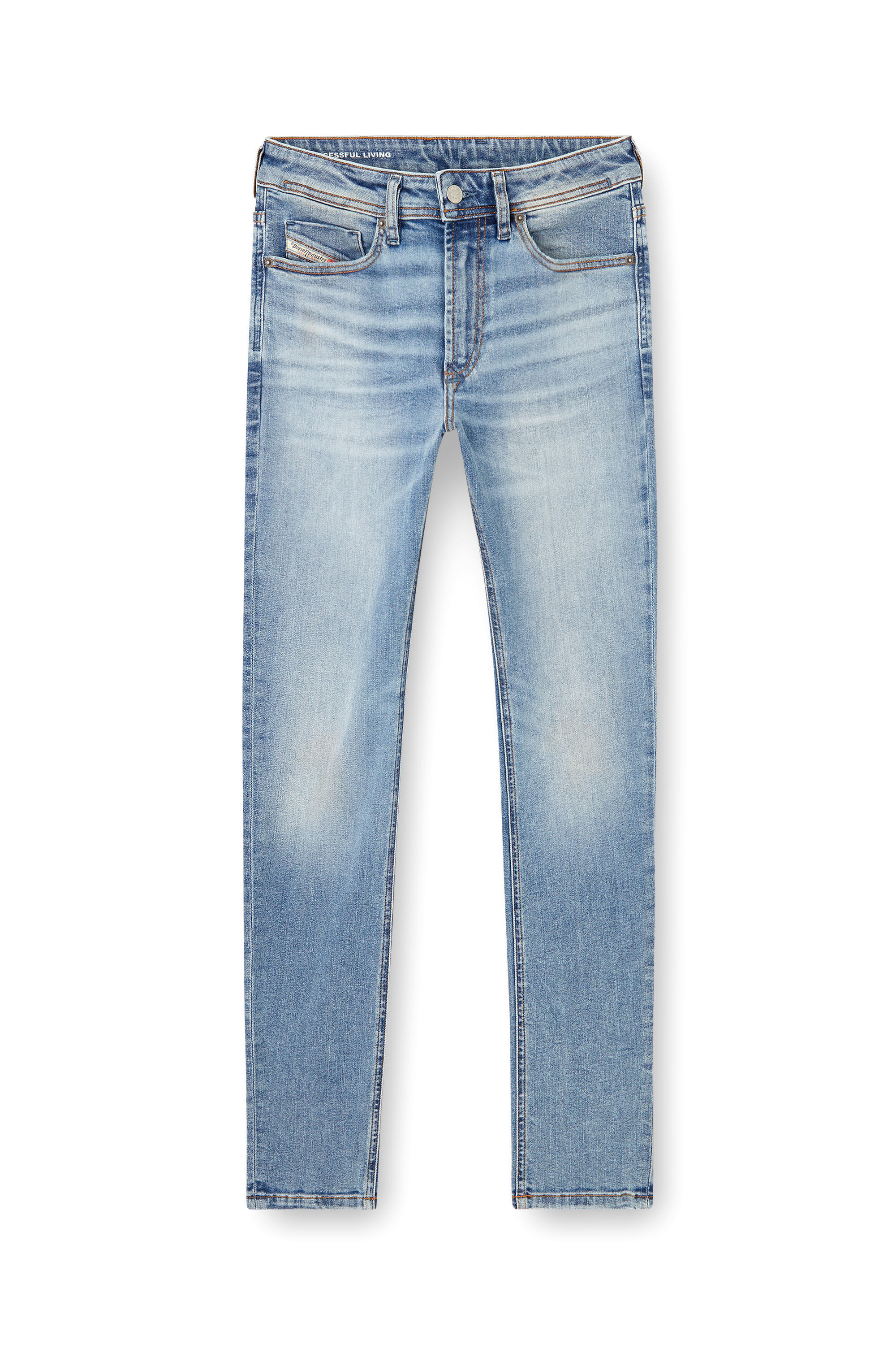 Diesel - Herren Skinny Jeans 1979 Sleenker 0DBDQ, Hellblau - 2