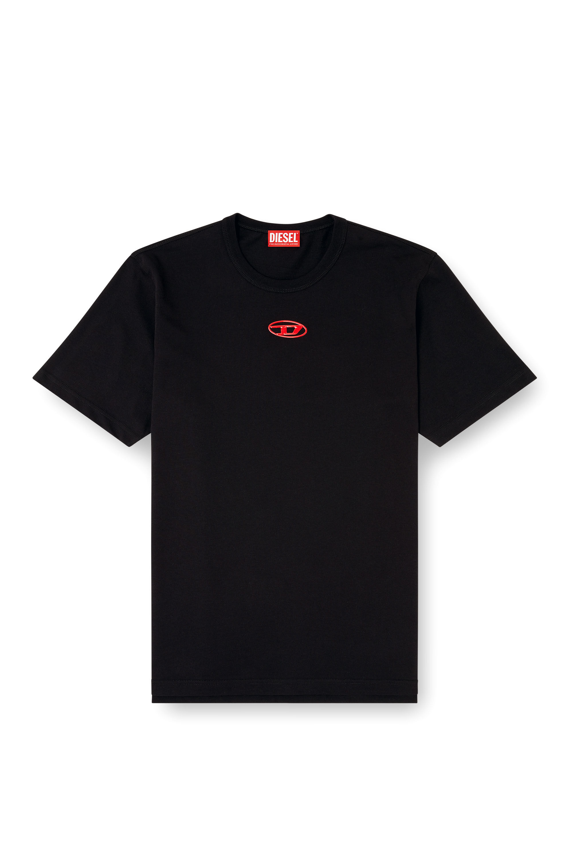 Diesel - T-ADJUST-OD, Herren T-Shirt mit metallischem Oval D in null - 2
