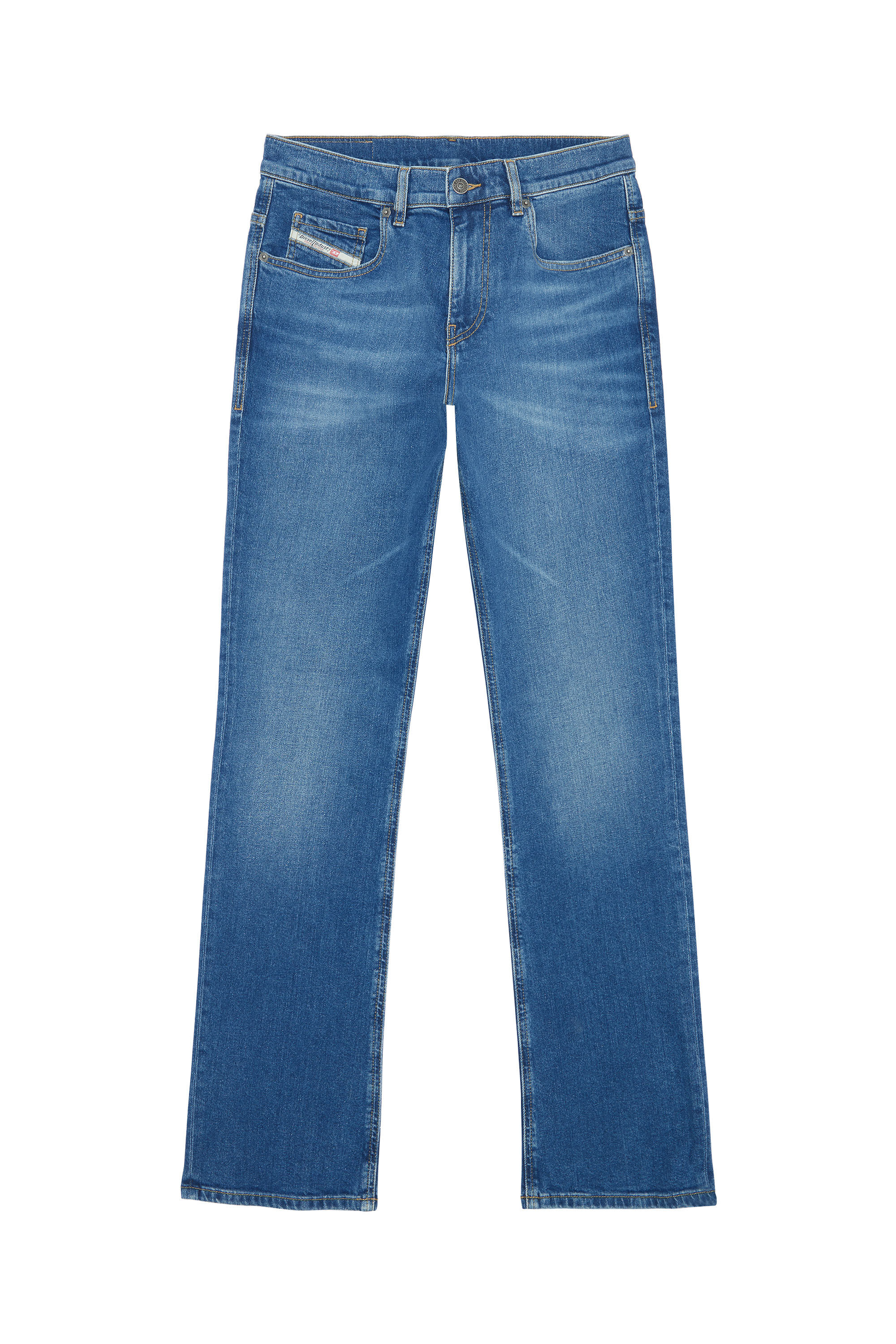 Diesel - 2021 D-Vocs E9A80 Bootcut Jeans, Mittelblau - Image 2