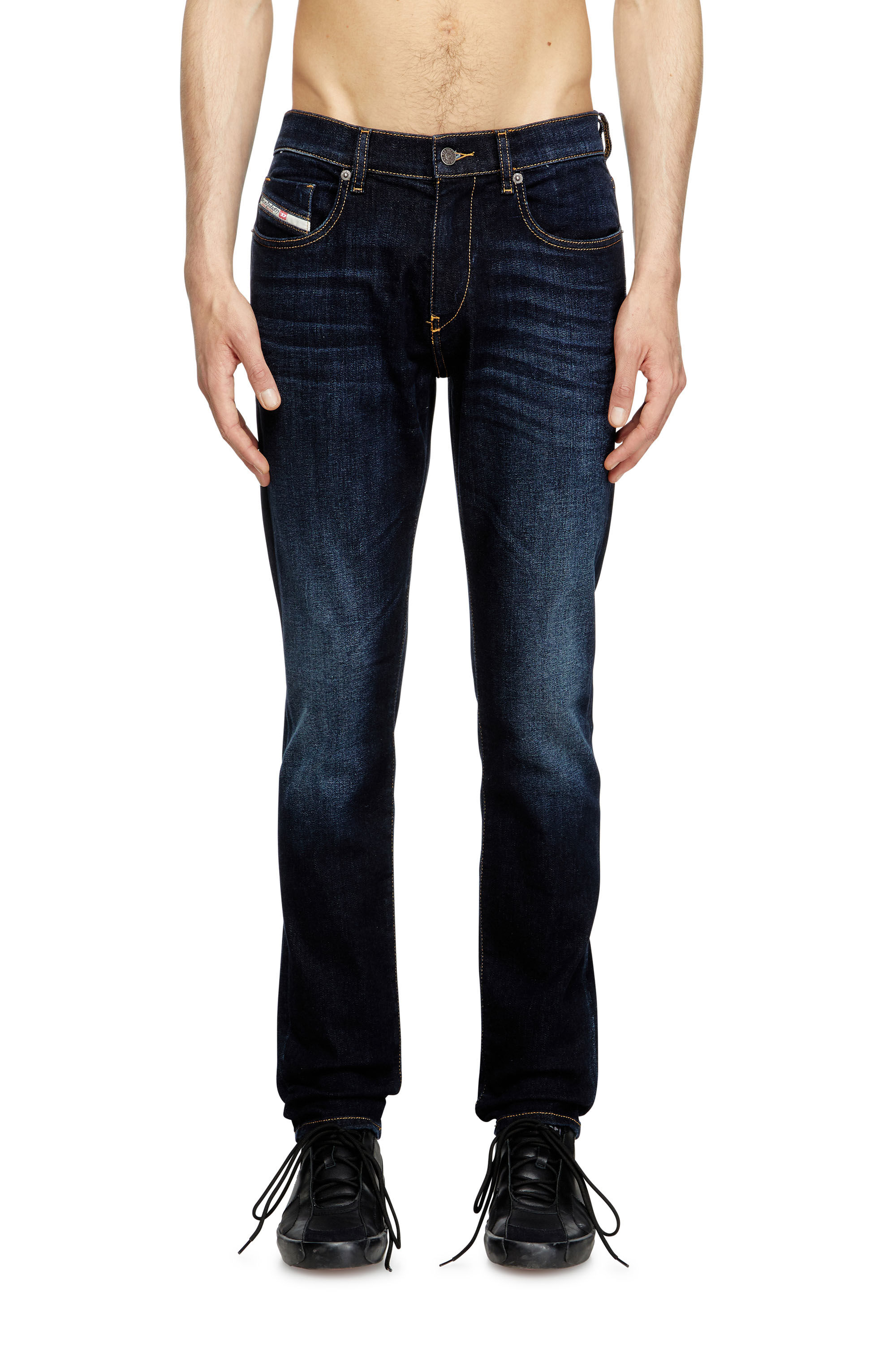 Diesel - Herren Slim Jeans 2019 D-Strukt 009ZS, Dunkelblau - 3