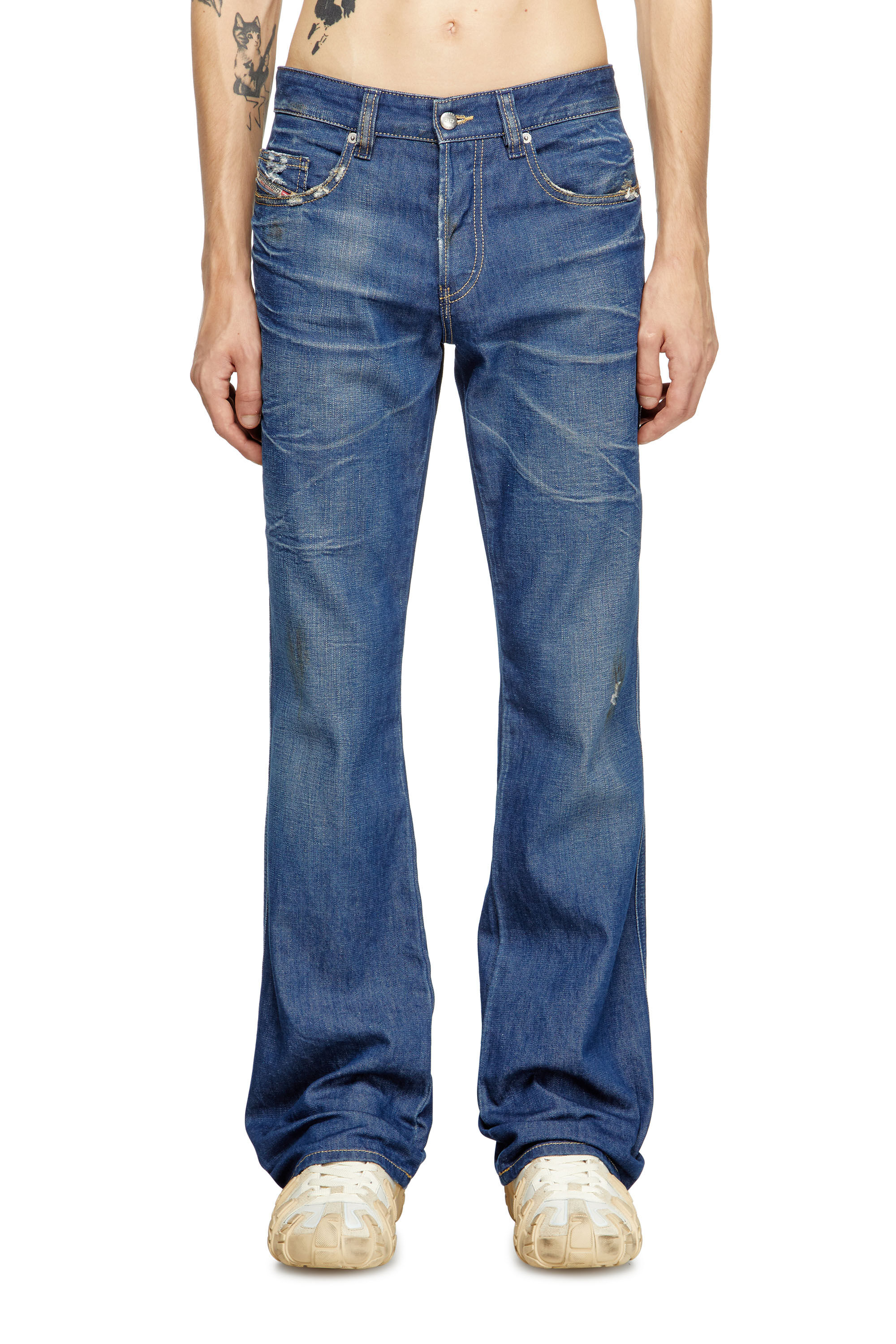 Diesel - Herren Bootcut Jeans 1998 D-Buck 09M60, Dunkelblau - 3