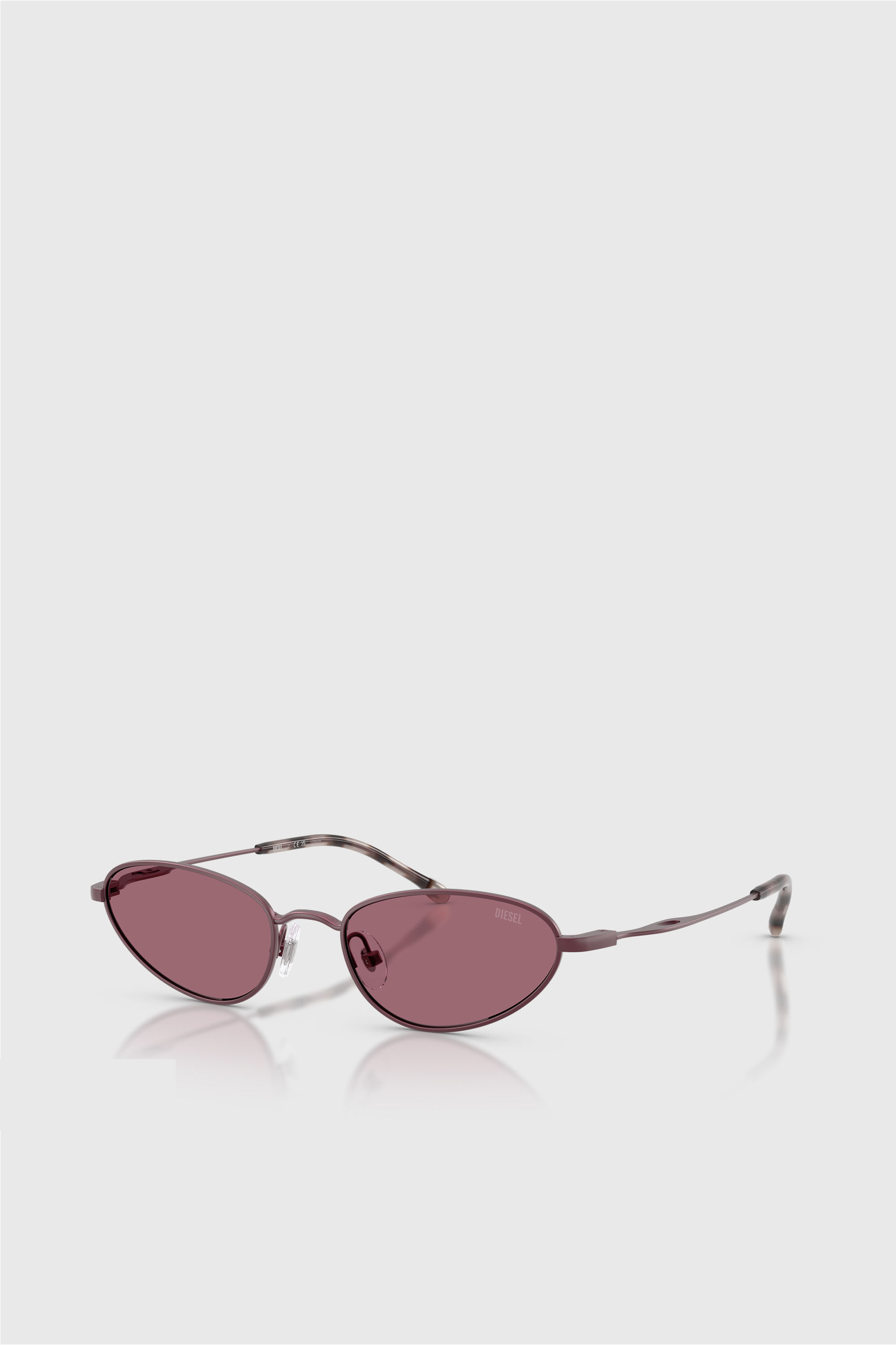 Diesel - 0DL1024T, Unisex's Pilot Sunglasses in Violet - 2
